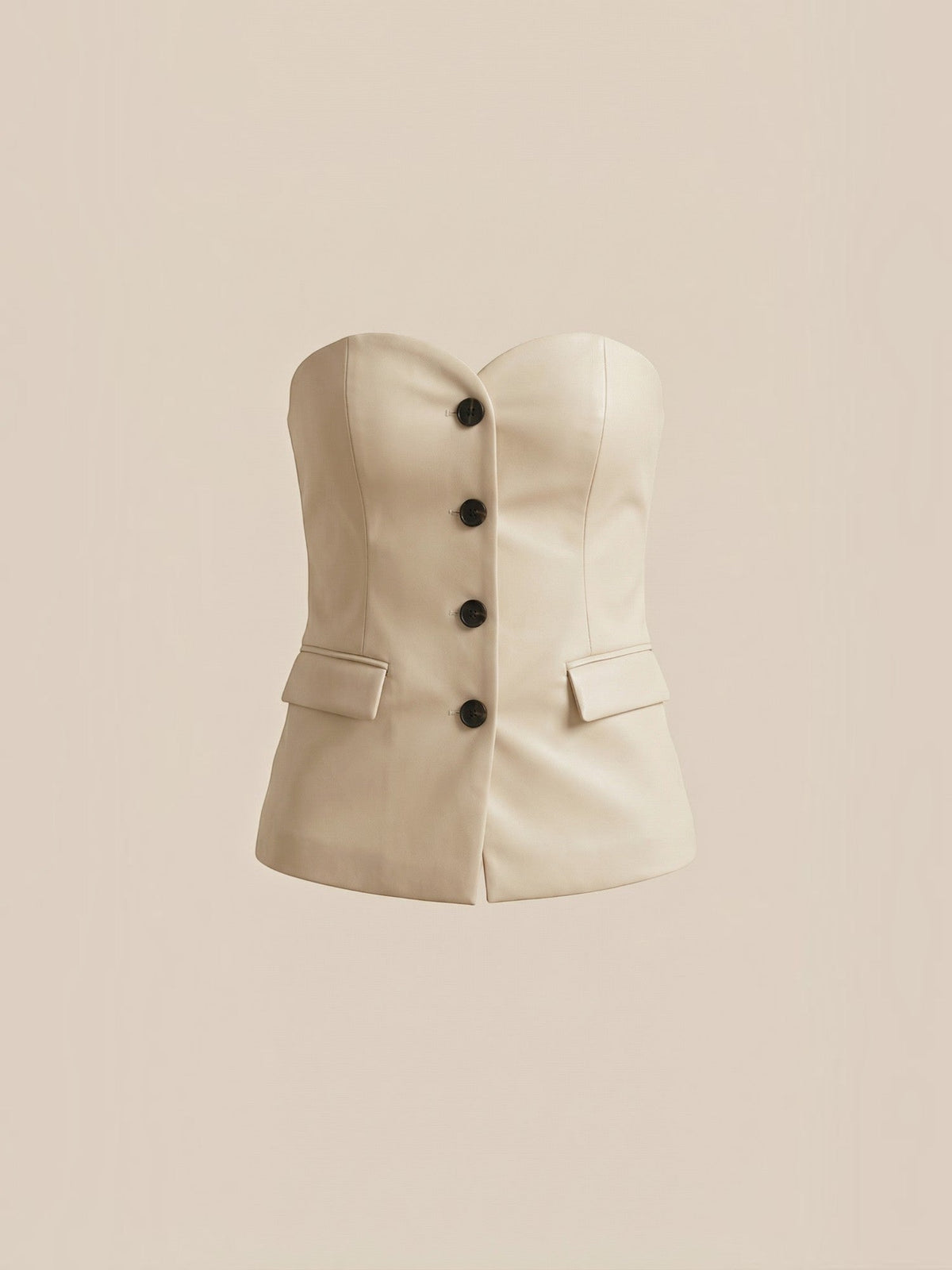Fiona Off Shoulder Button Front Top