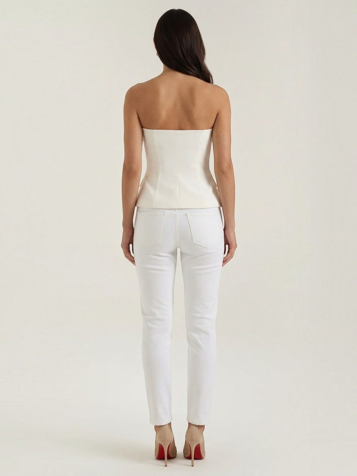Eden Off Shoulder V Neck Top