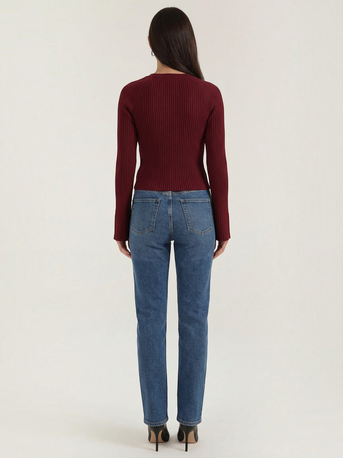Betty Gold Button Ribbed Cardigan