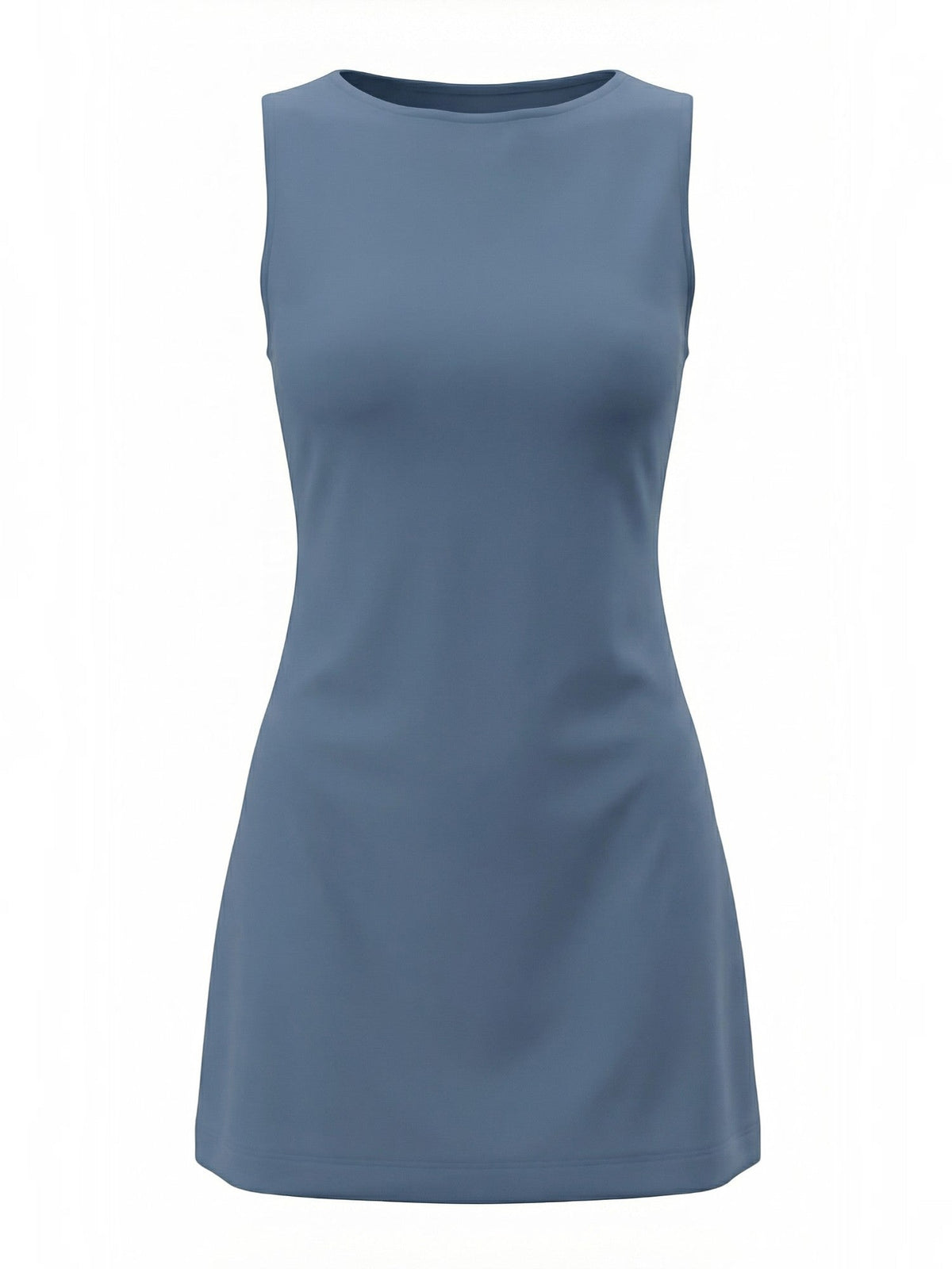 Donna Round Neck Bodycon Mini Dress