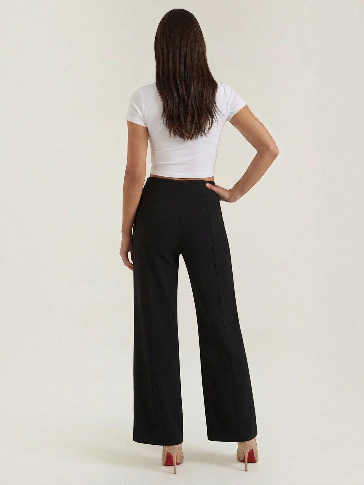 Brooke Extra High Waisted Wide Leg Pants