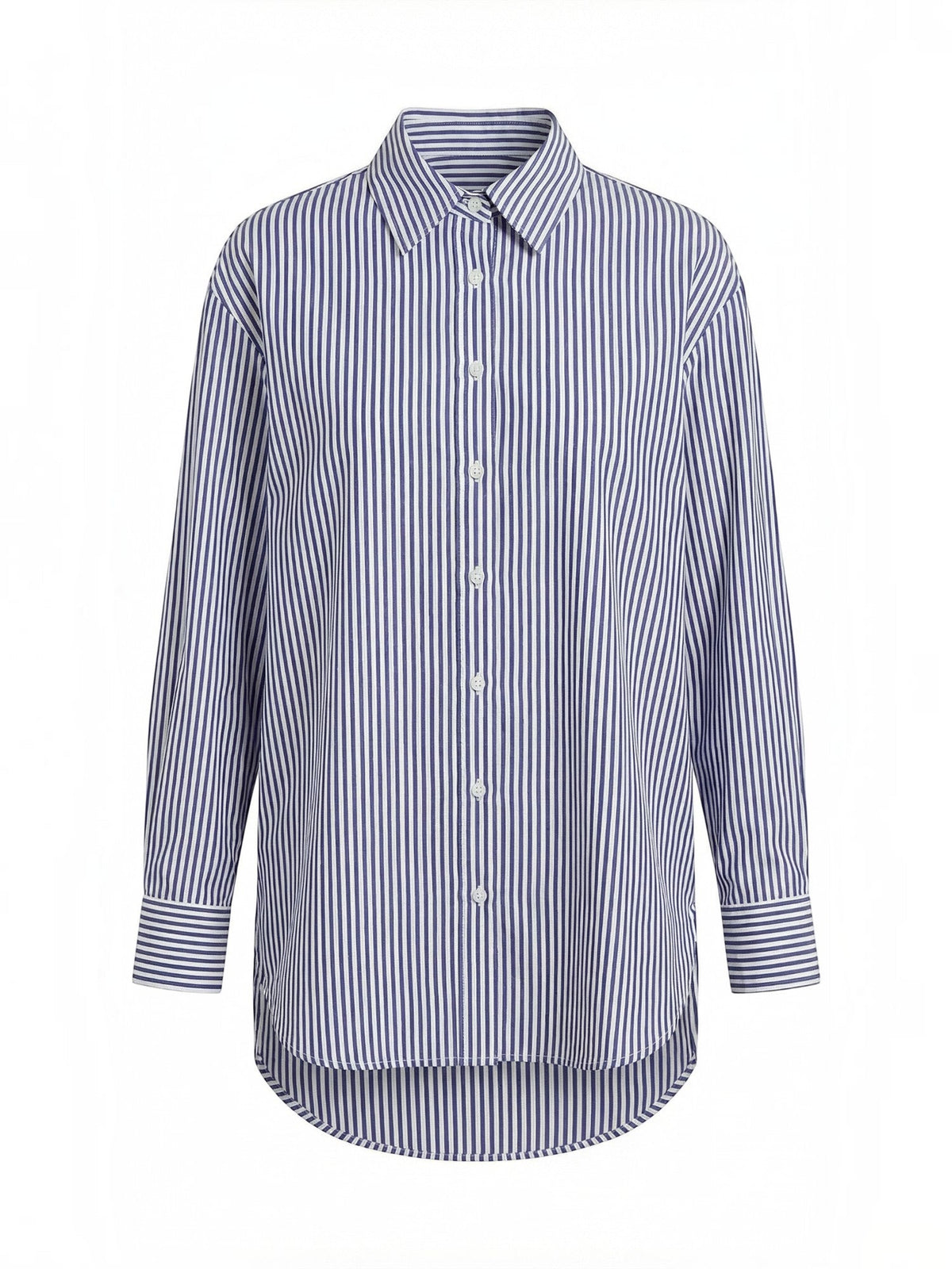 Juliana Striped Long Sleeve Blouse