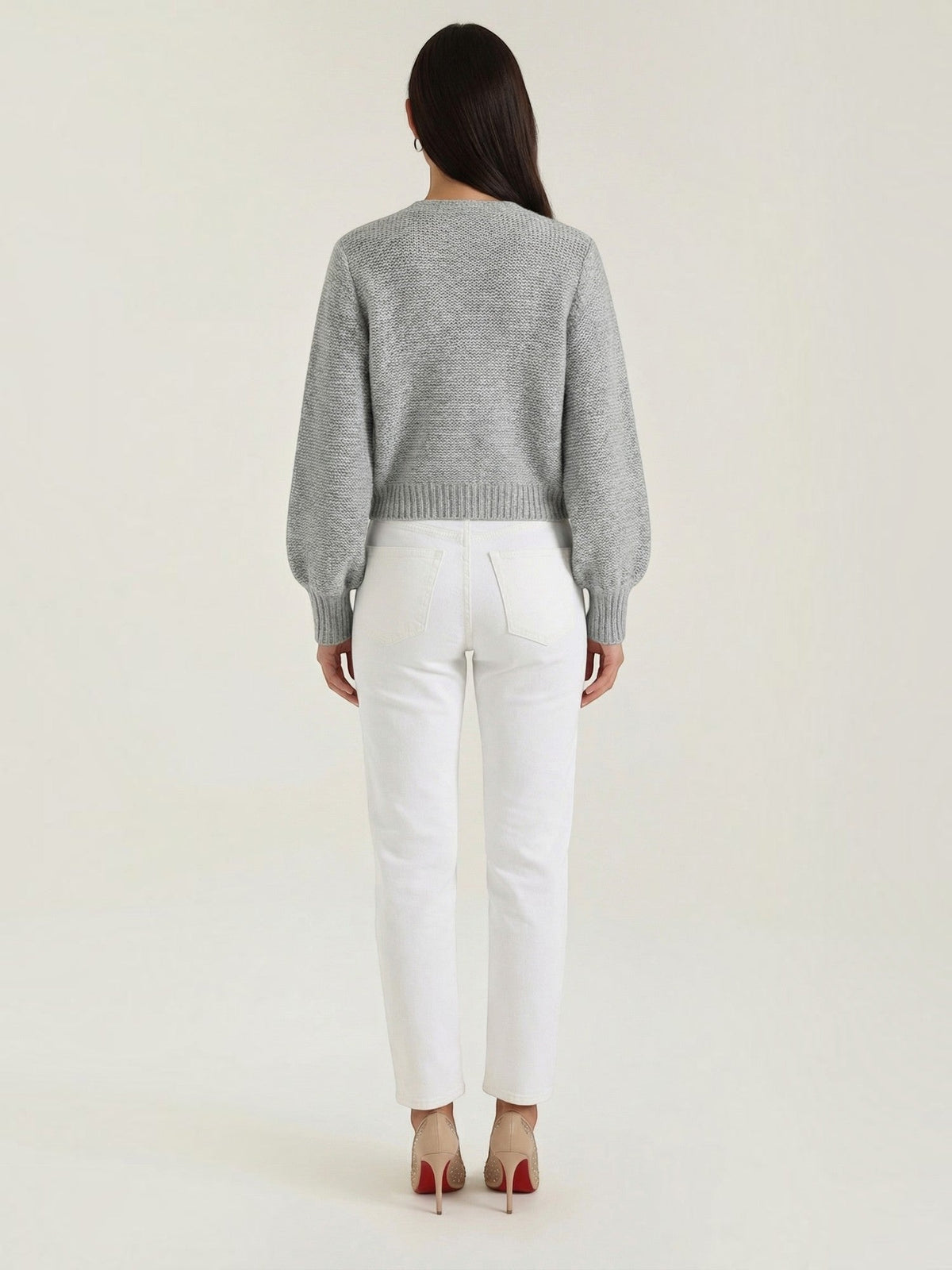 Cynthia Bow Tie Knit Cardigan