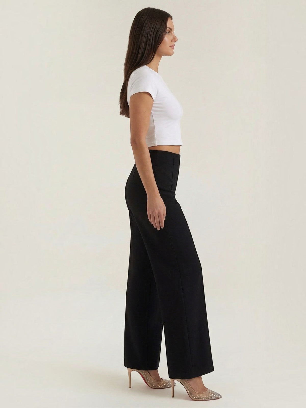Brooke Extra High Waisted Wide Leg Pants