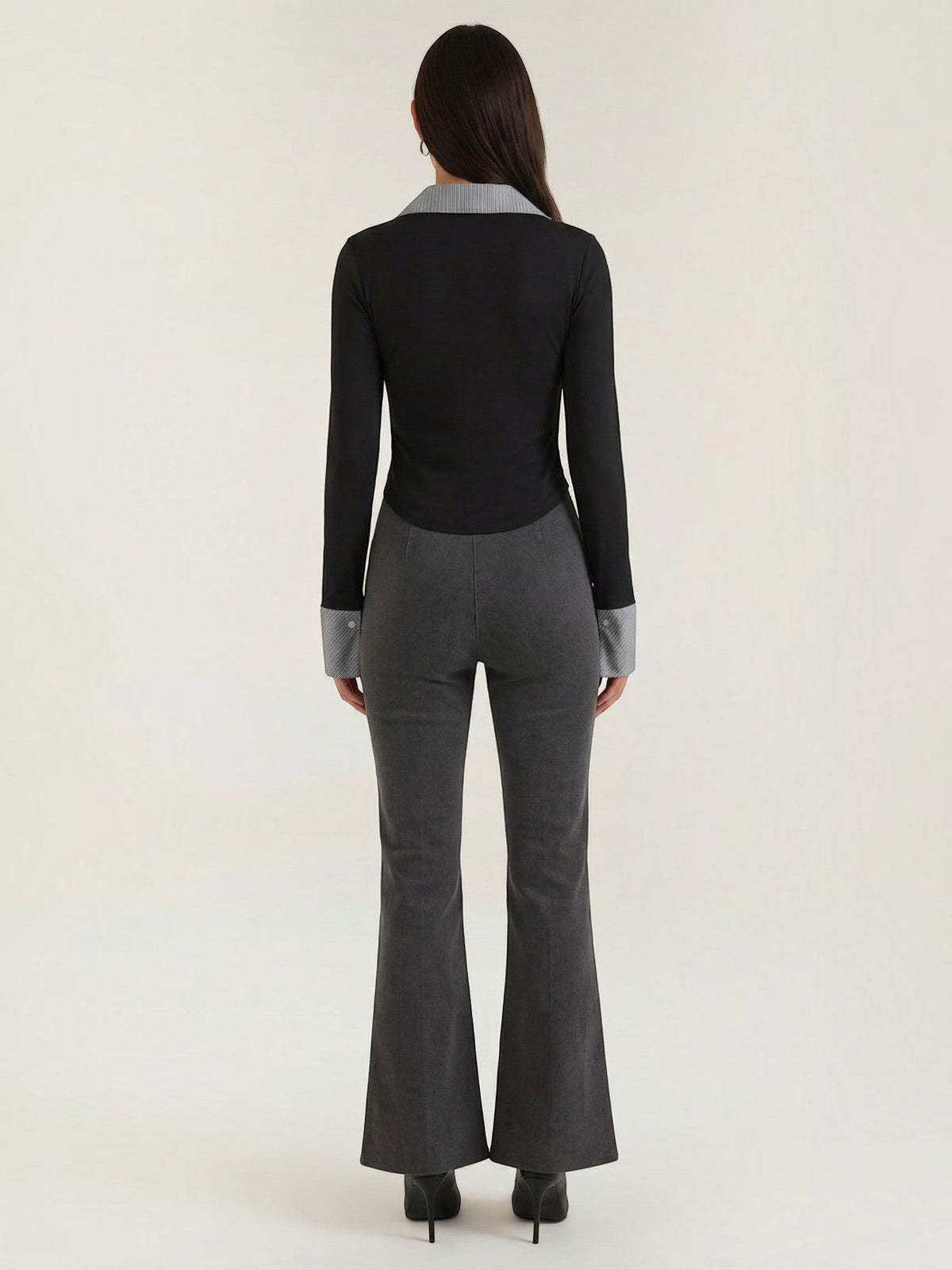 Kalliope Layered Look Long Sleeve Top