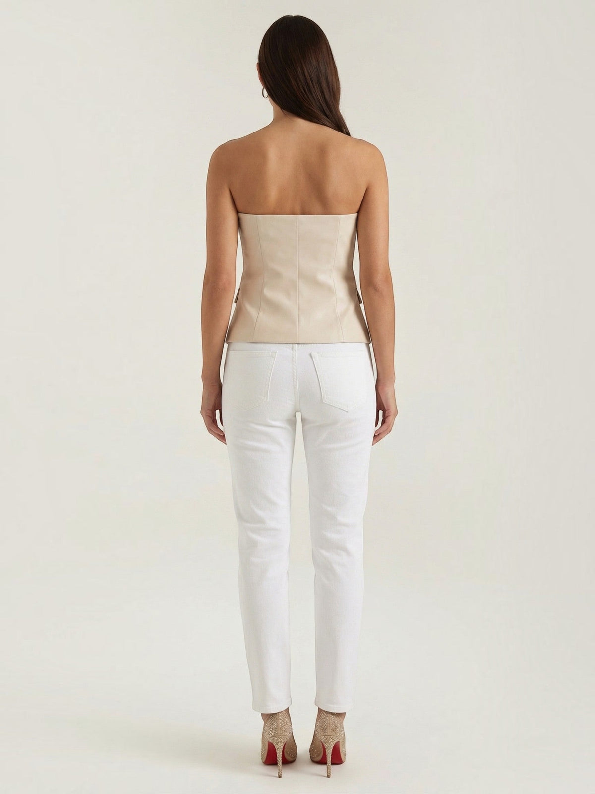 Fiona Off Shoulder Button Front Top