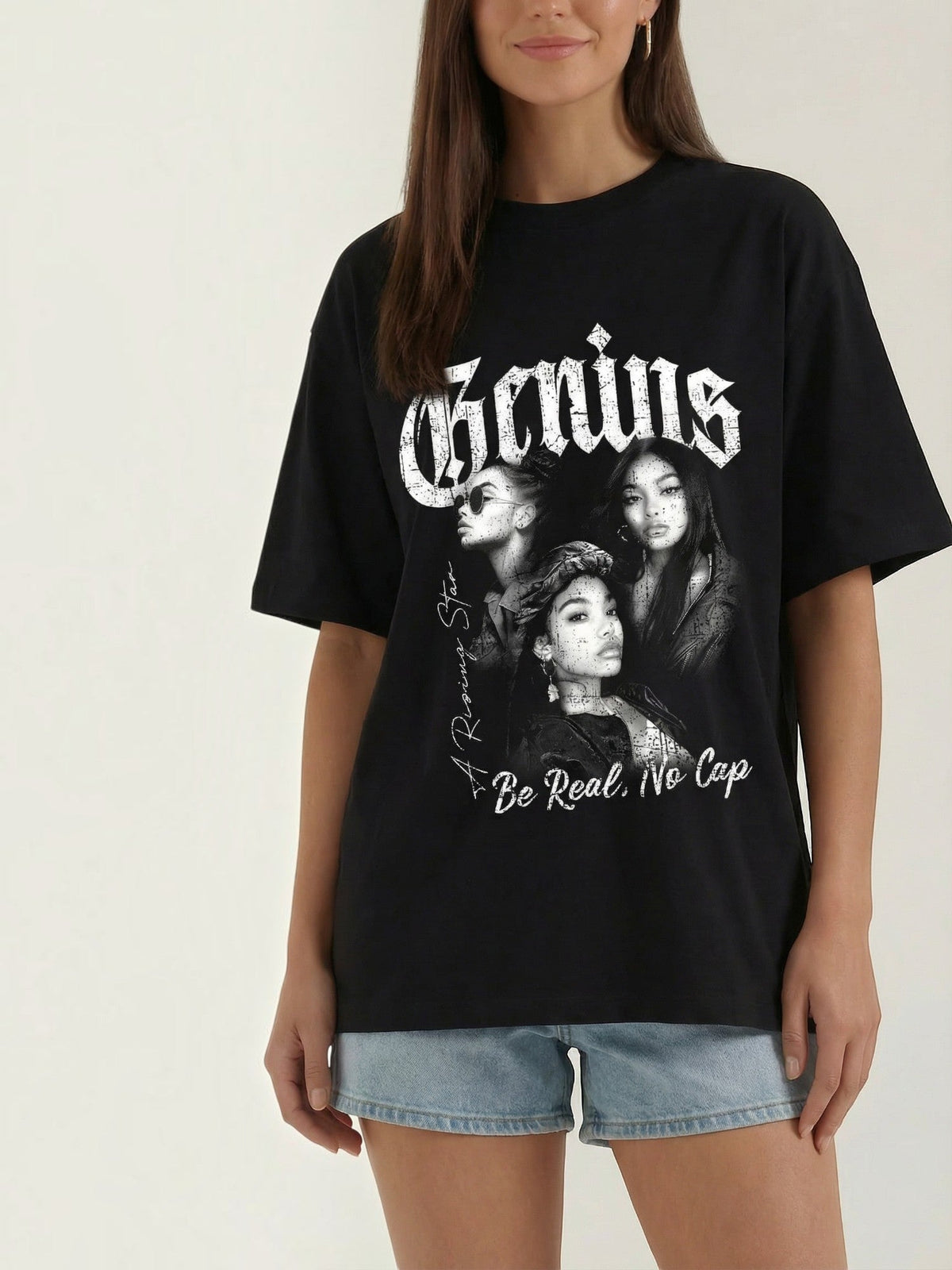 Jessamine Vintage Graphic Oversized T Shirt