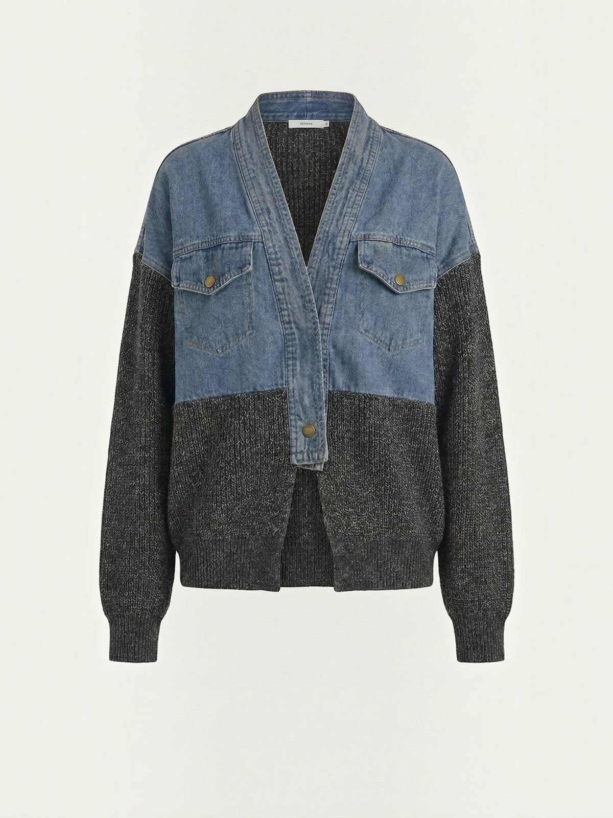 Katrina Denim and Knit Jacket