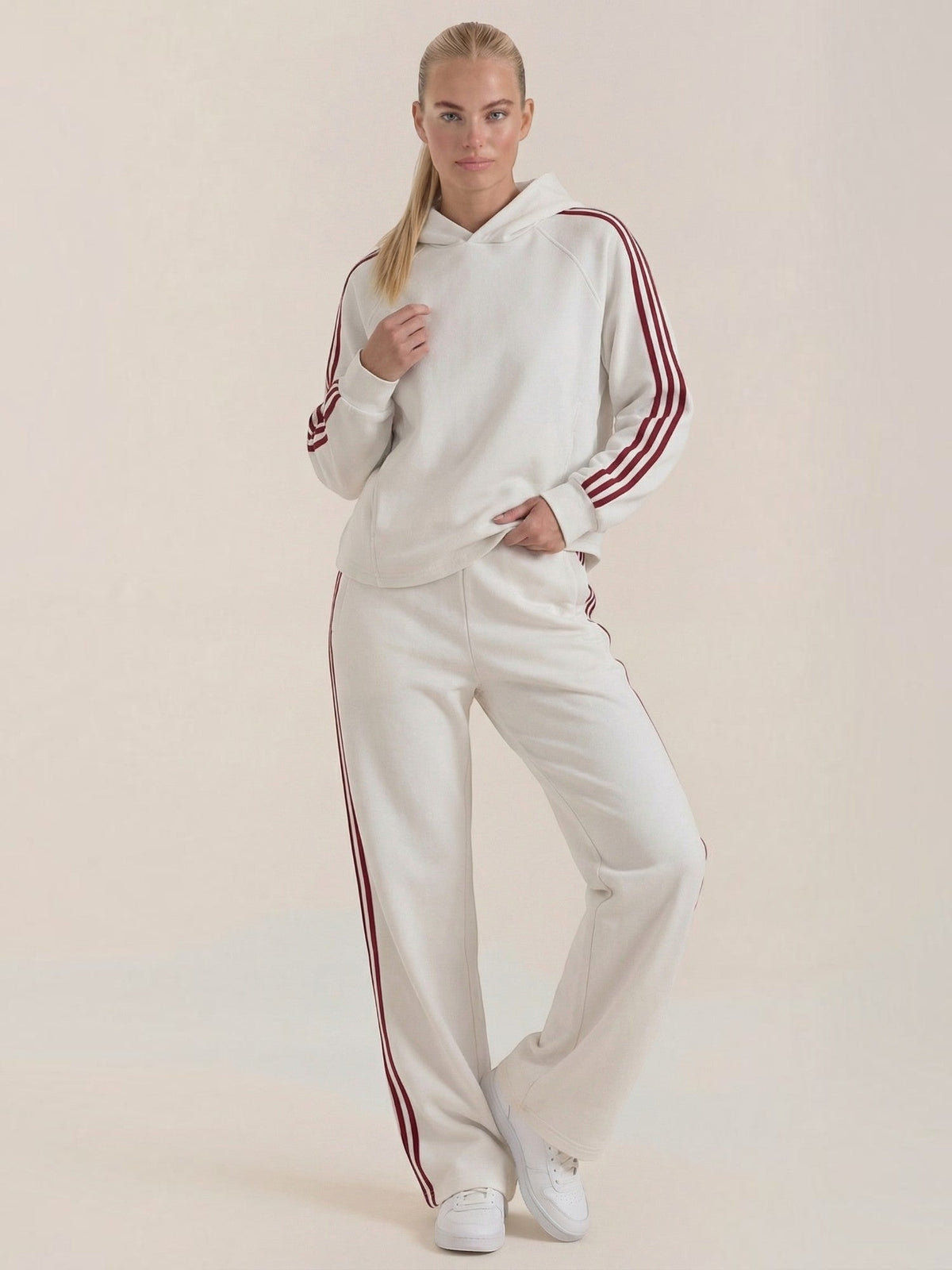 Irma Side Stripe Hoodie and Pants Set