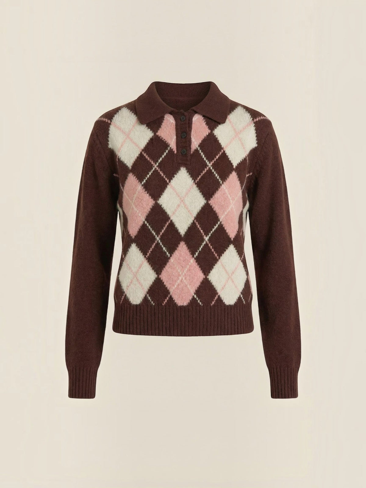 Kristy Argyle Polo Collar Sweater