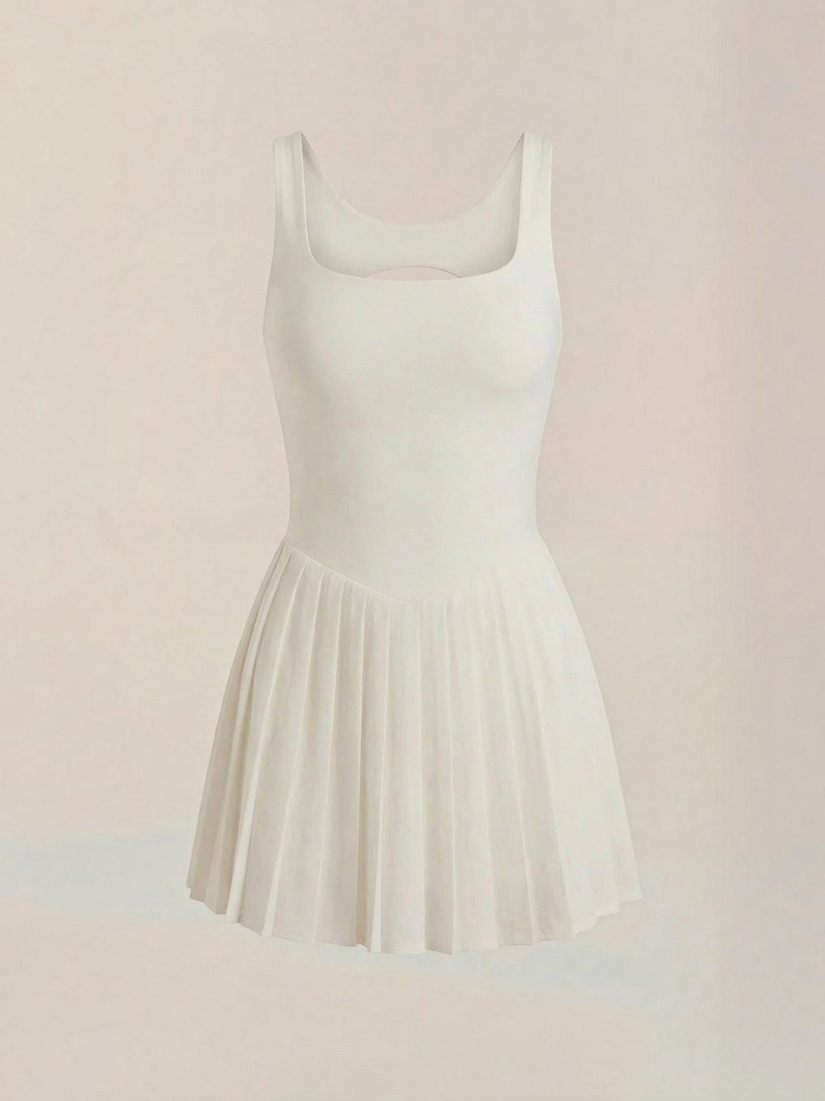 Deirdre Pleated Skirt Tennis Mini Dress