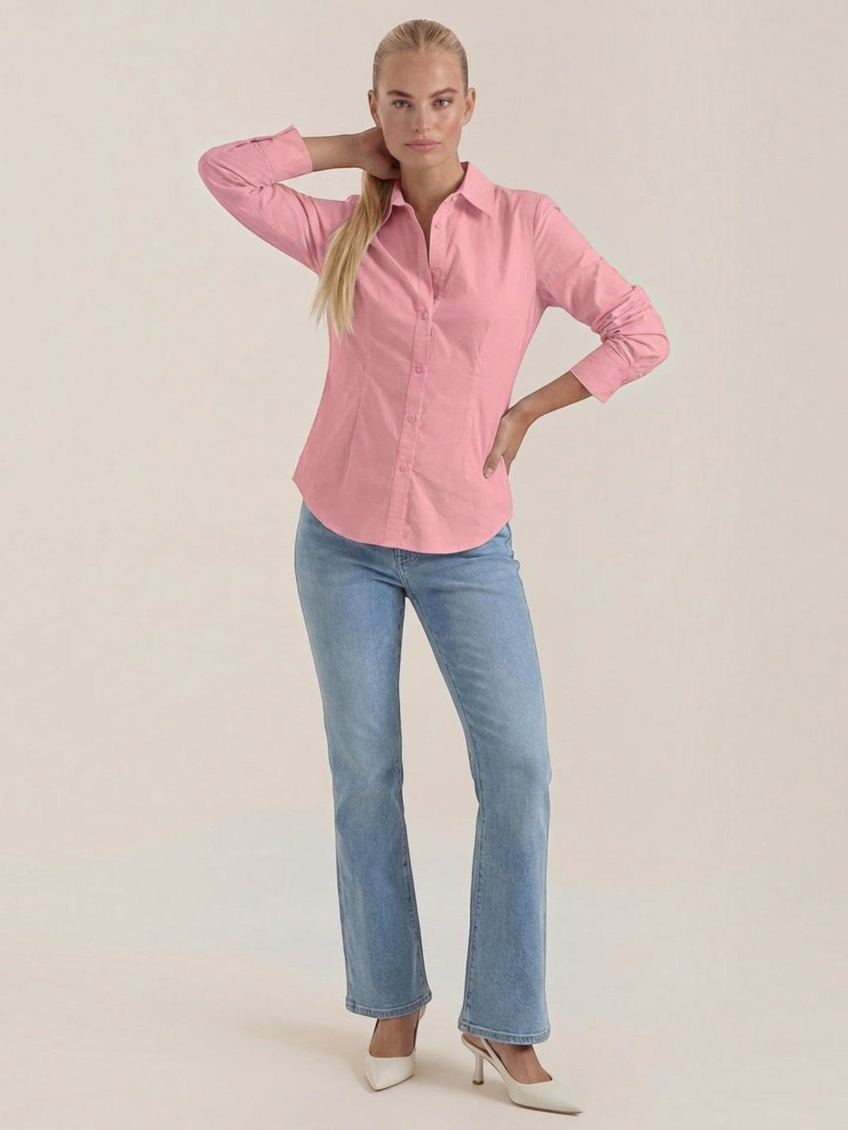 Cornelia Classic Button Up Blouse