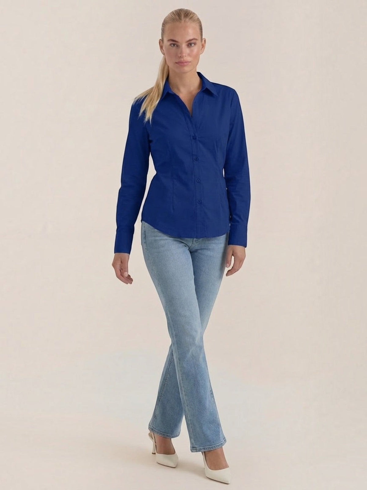 Cornelia Classic Button Up Blouse