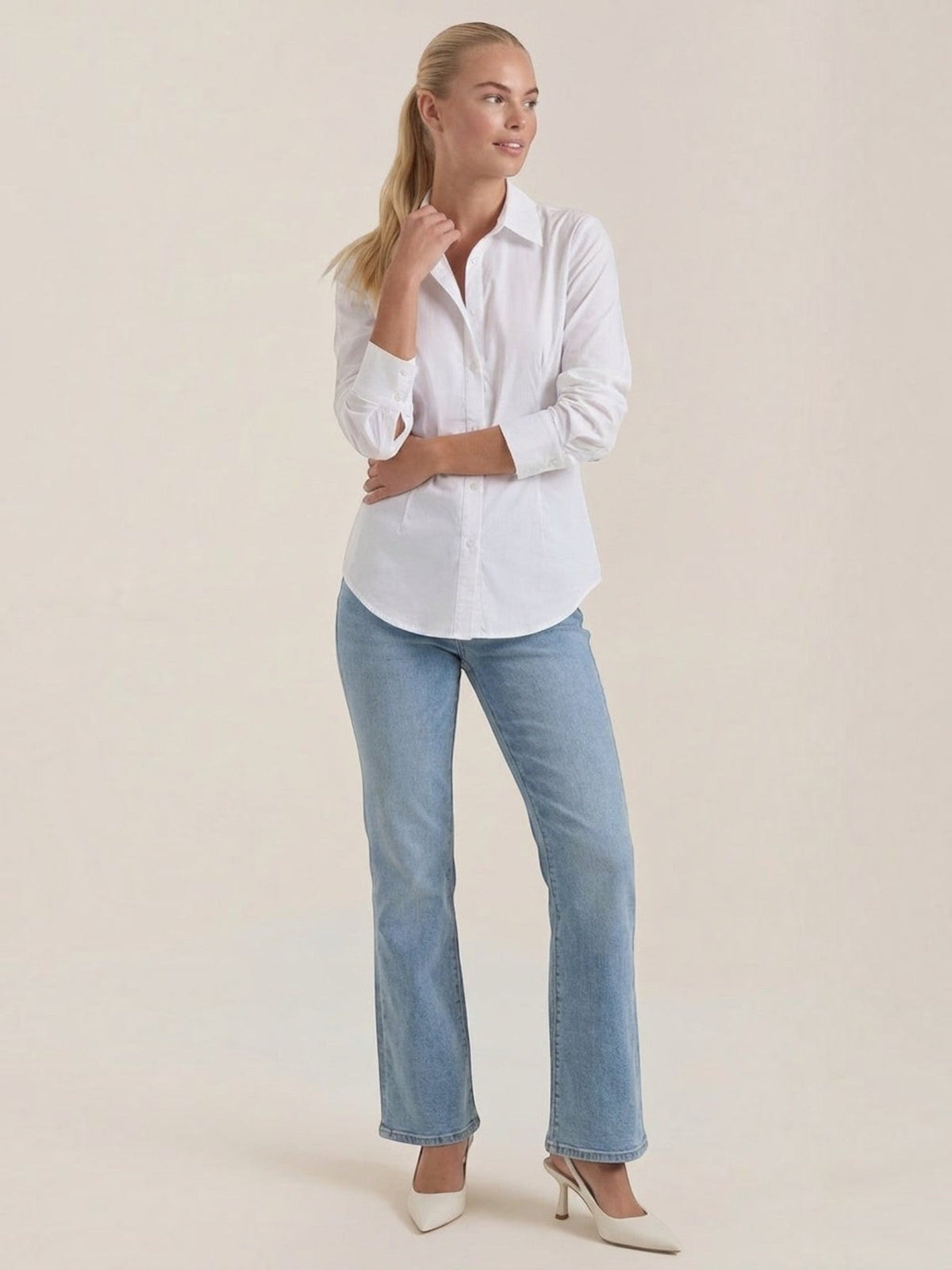 Cornelia Classic Button Up Blouse