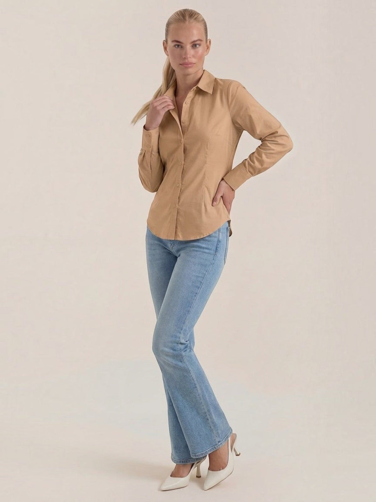 Cornelia Classic Button Up Blouse