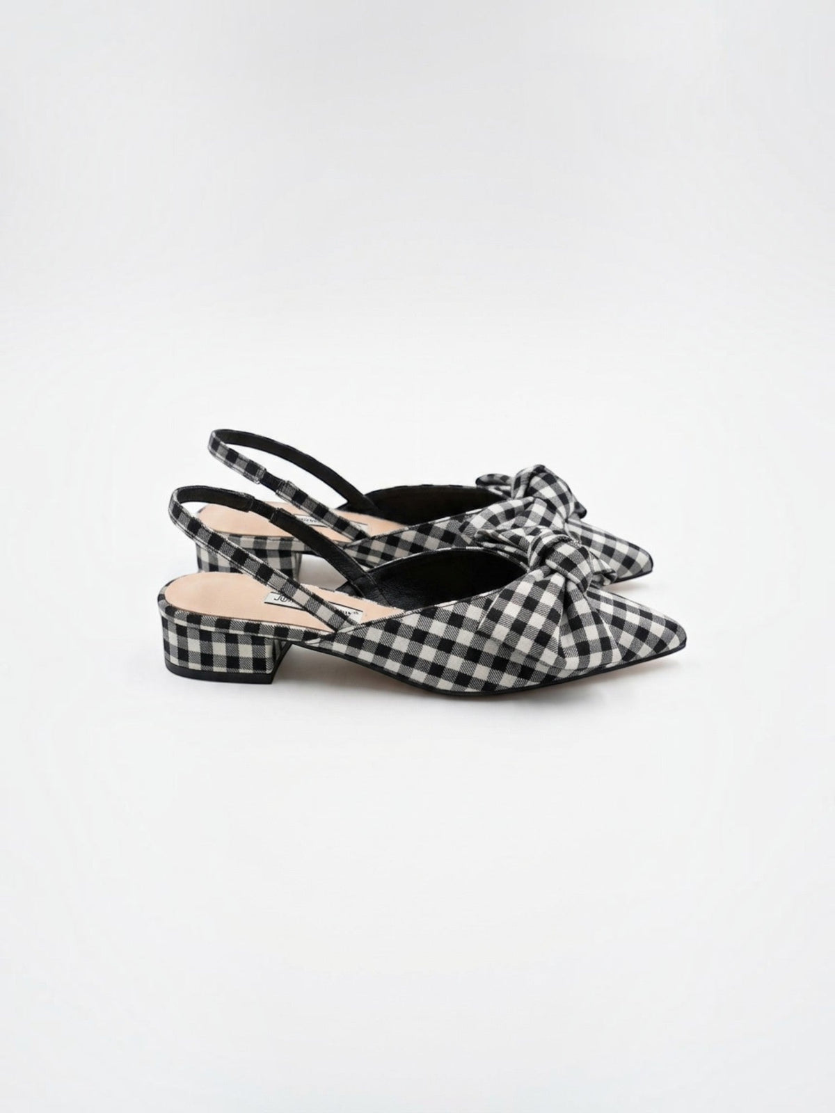 Aveline Bow Slingback Low Heels