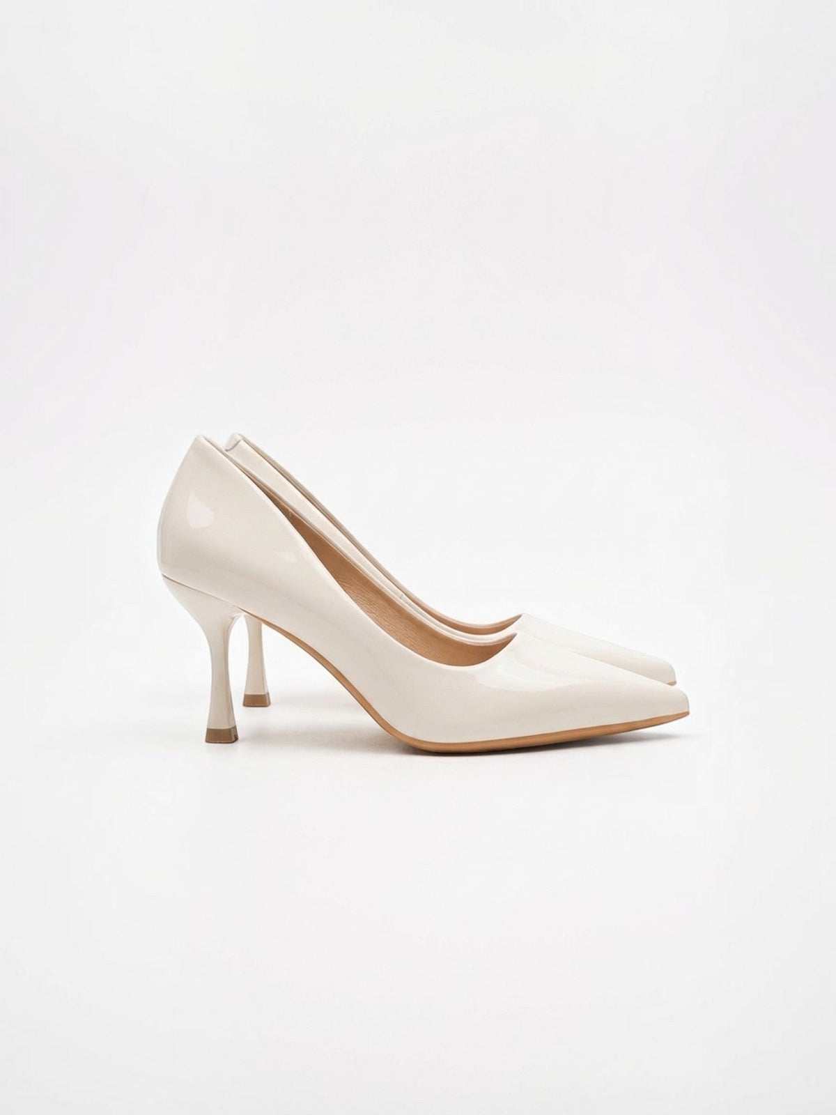 Lucetta Patent Pointed Toe Pumps
