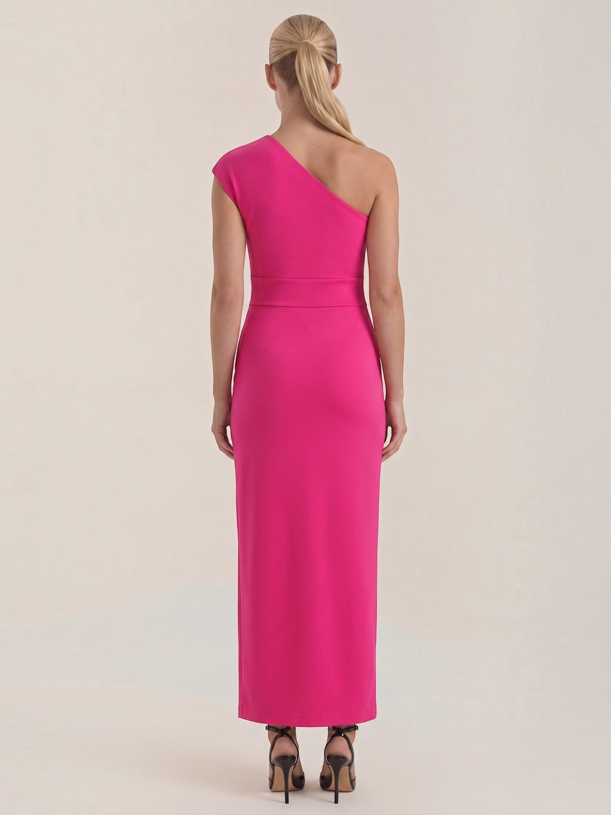 Fern One Shoulder Maxi Dress with Slit