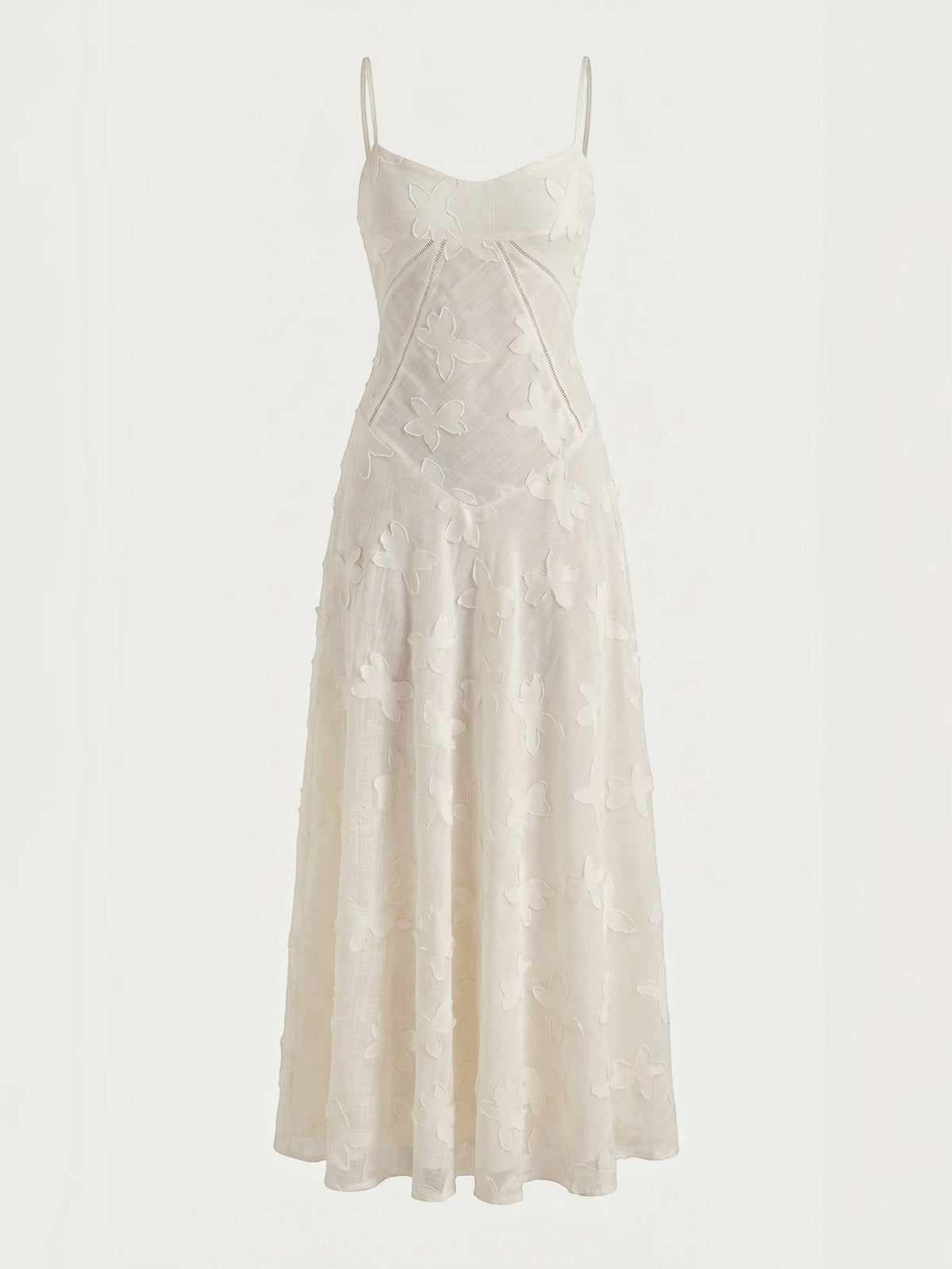 Arabelle Sweetheart Jacquard Maxi Dress