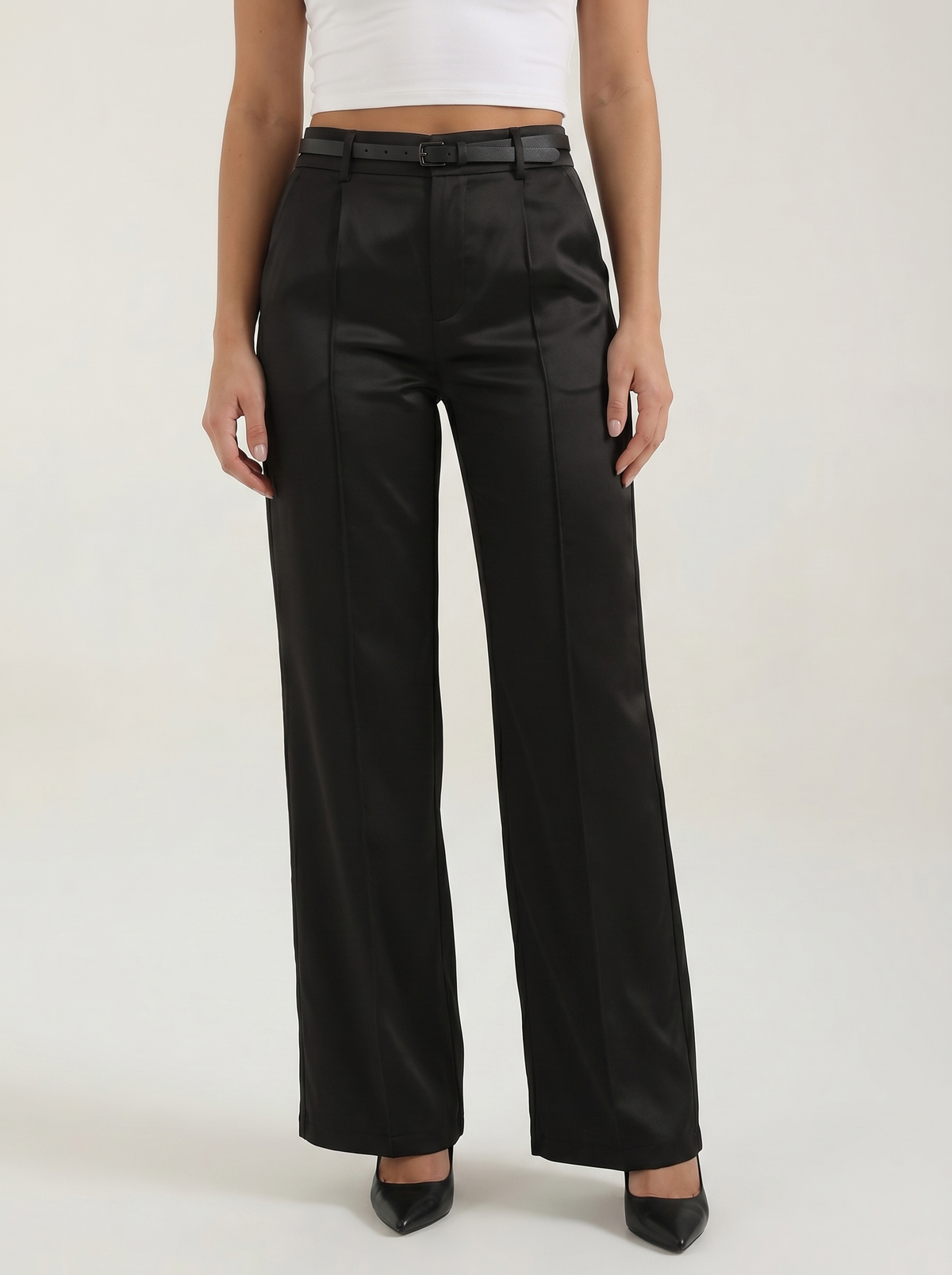 Bertha High Waisted Wide Leg Pants