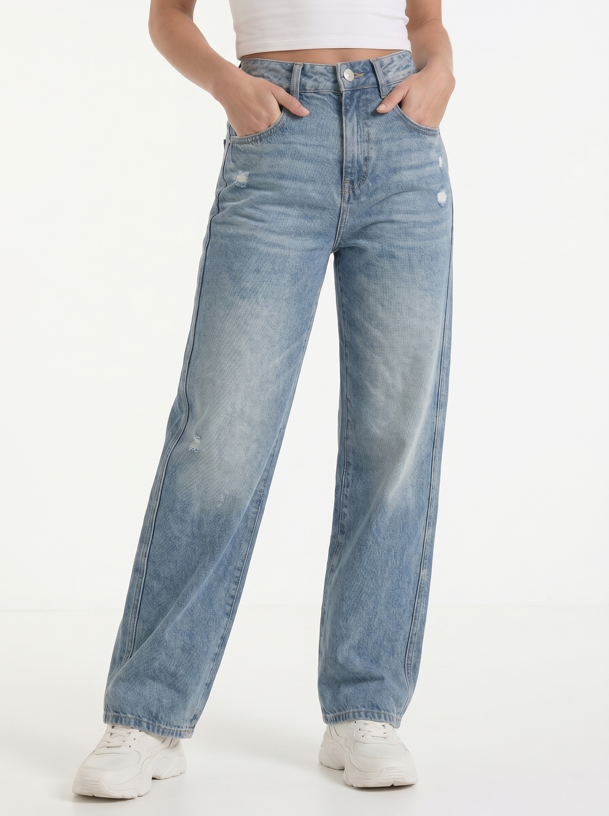 Bridget High Waisted Baggy Jeans