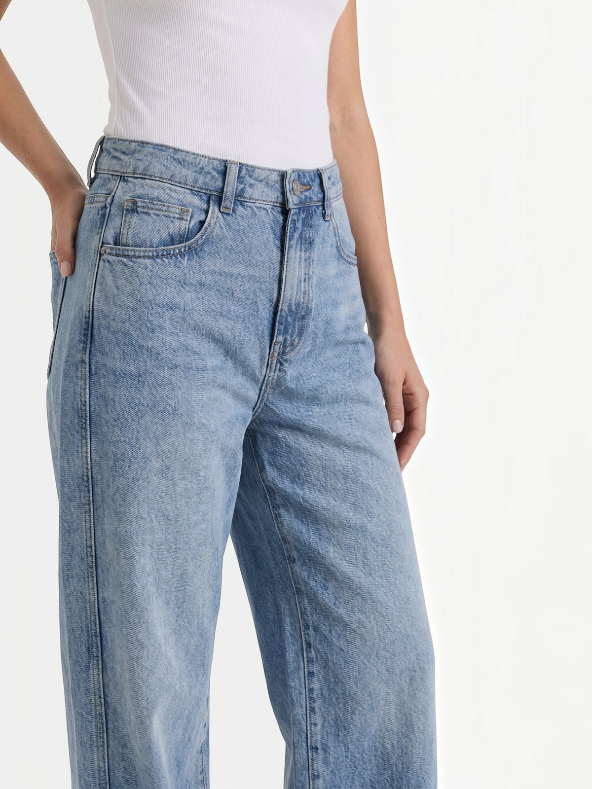 Bridget High Waisted Baggy Jeans