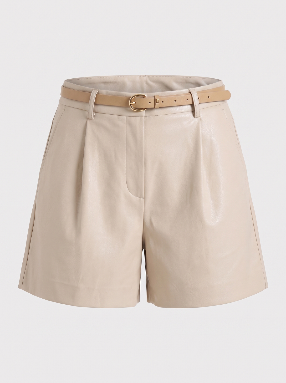 Lucia High Waisted Belted Shorts