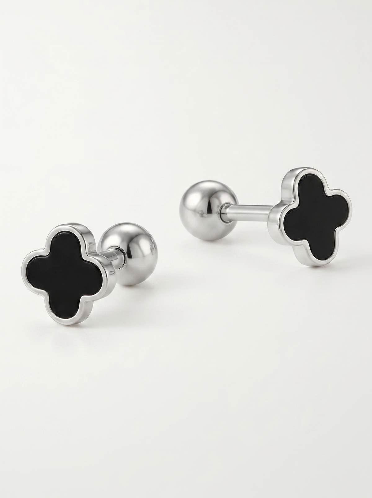 Aurelie Clover Stud Earrings