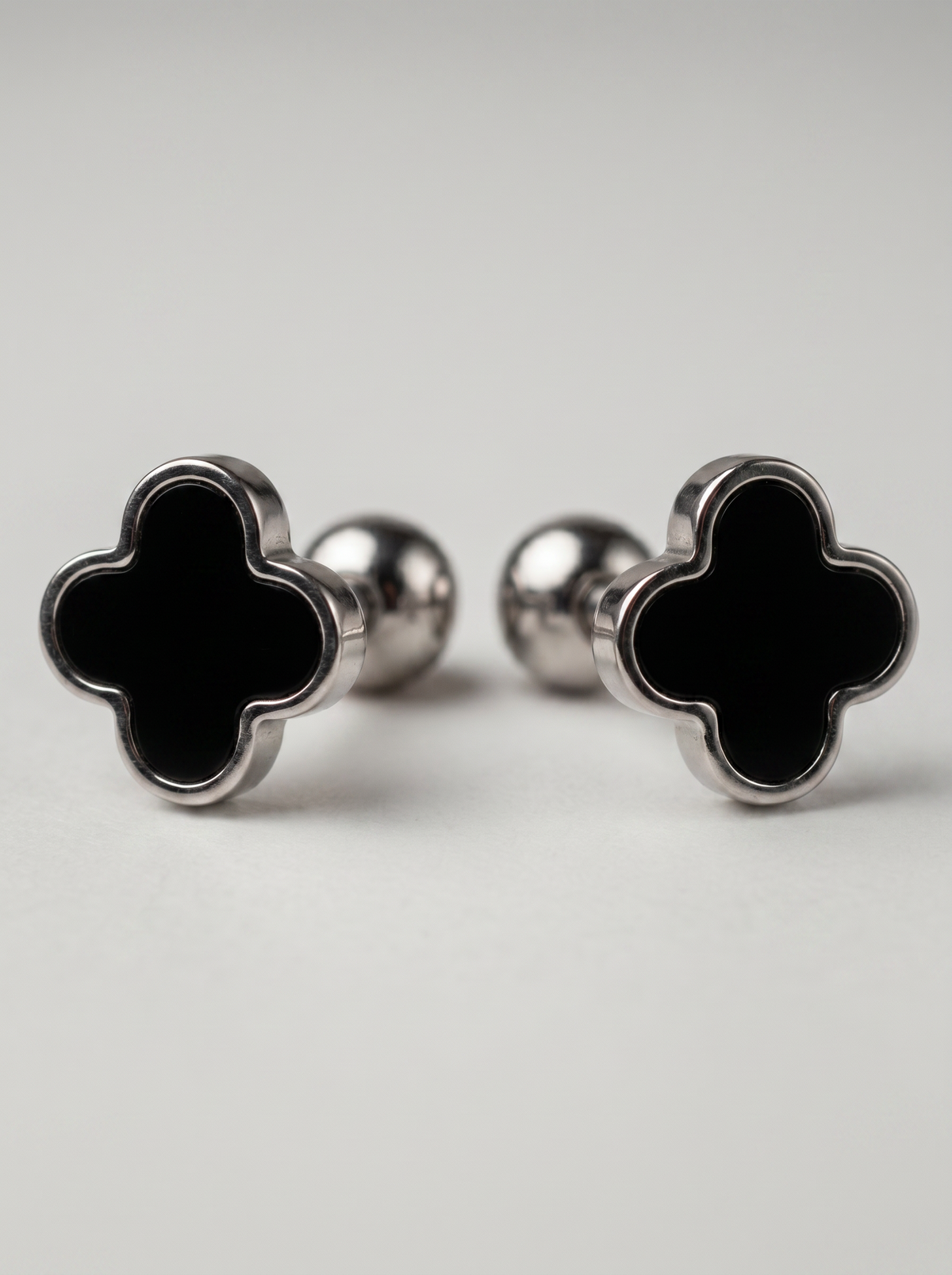 Aurelie Clover Stud Earrings