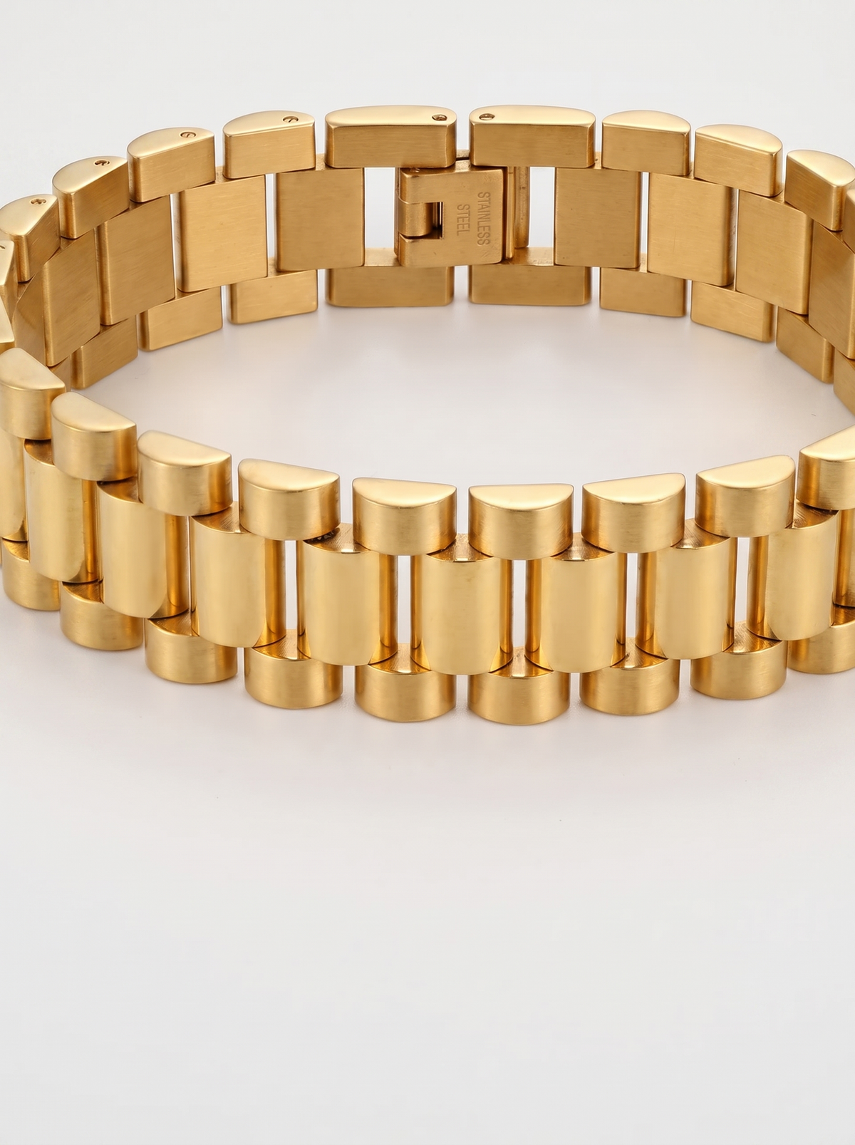 Luisa Watch Band Style Chain Bracelet