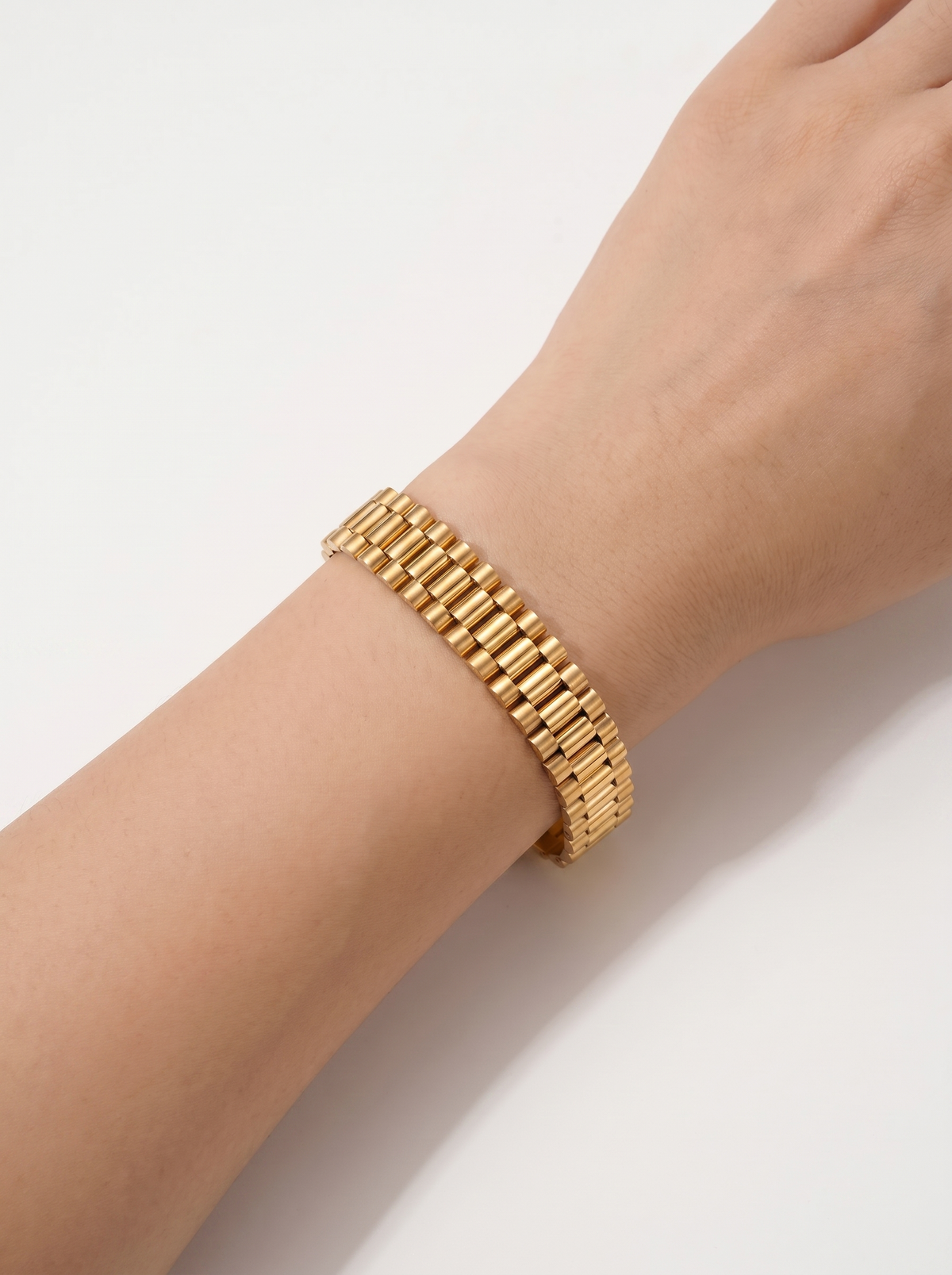 Luisa Watch Band Style Chain Bracelet