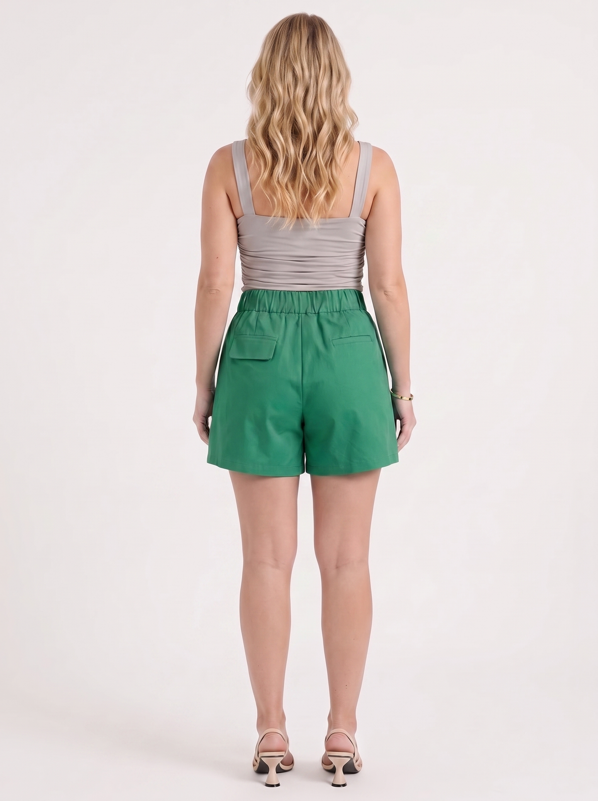 Carla Double Button Tailored Shorts