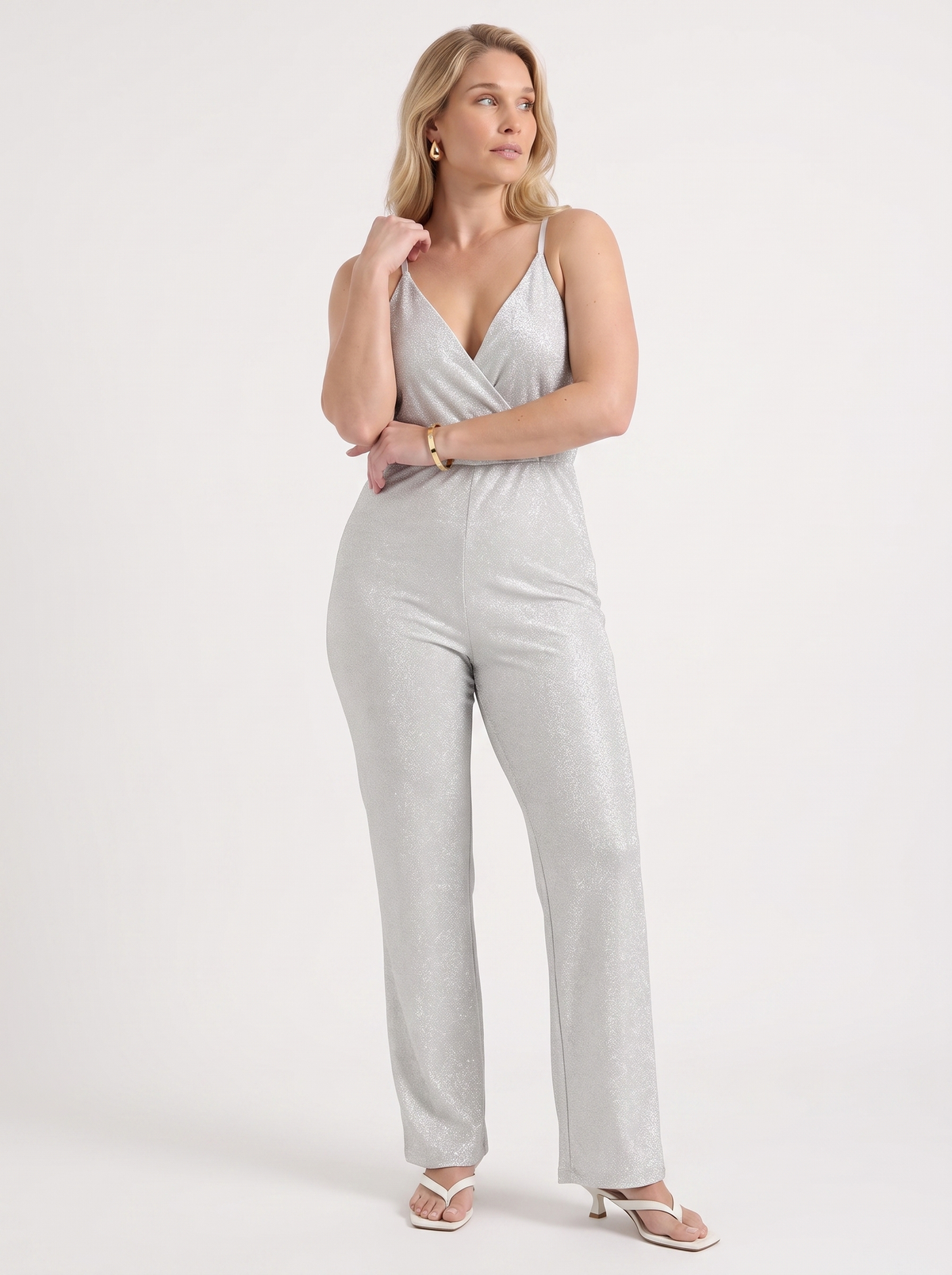 Cheri Wrap Front Jumpsuit