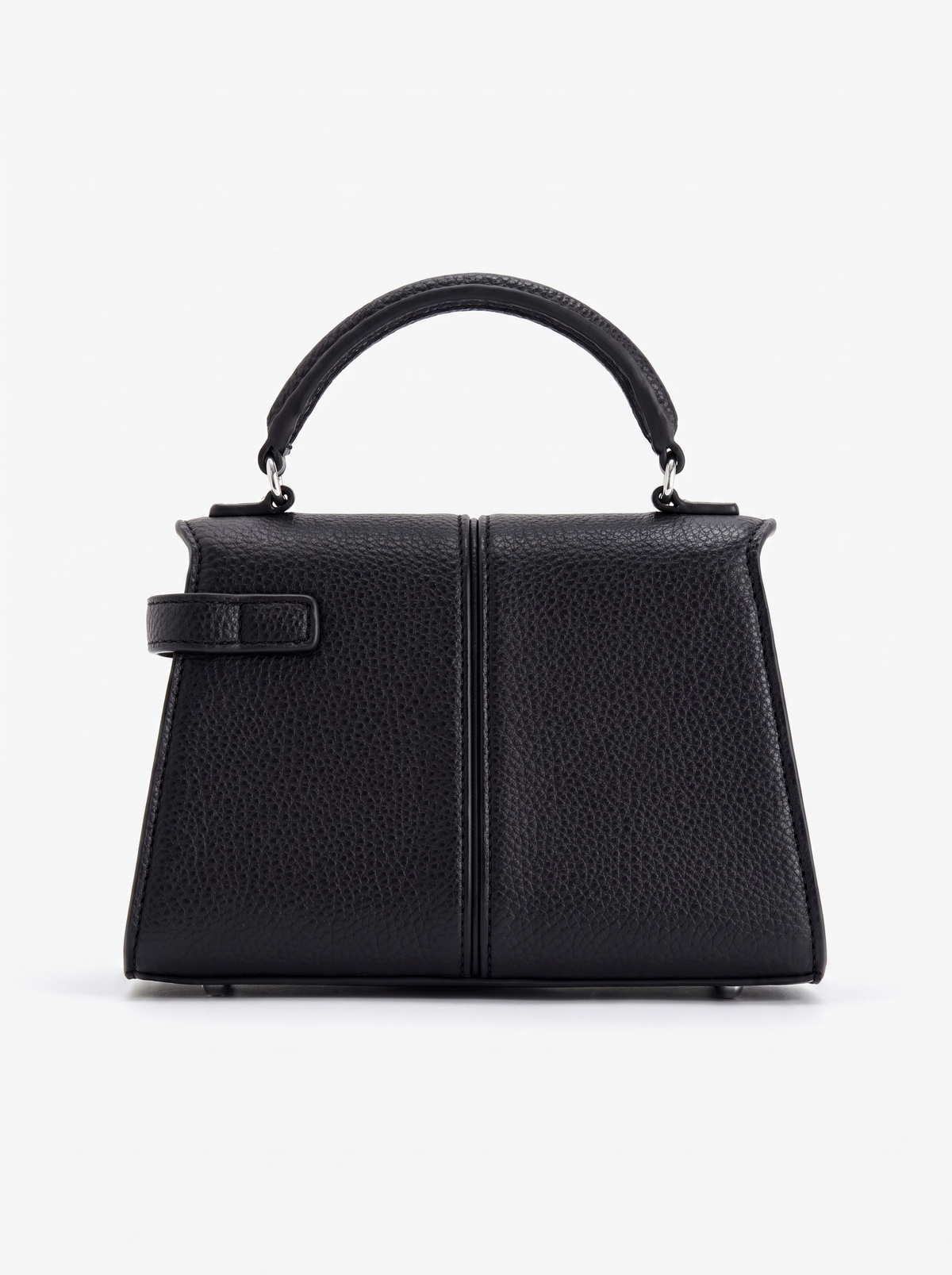 Claudia Turn Lock Top Handle Bag