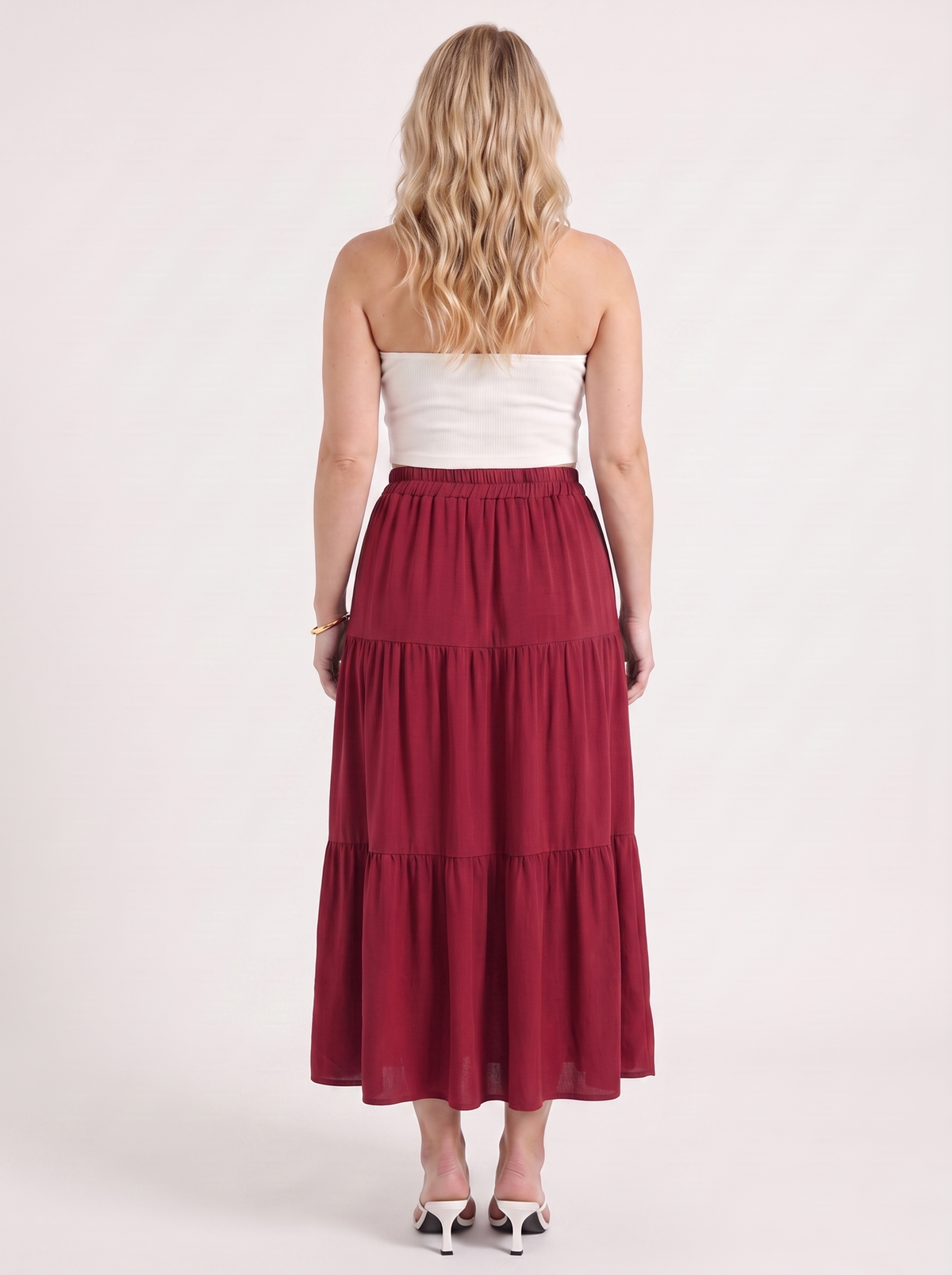 Agatha Tiered Maxi Skirt