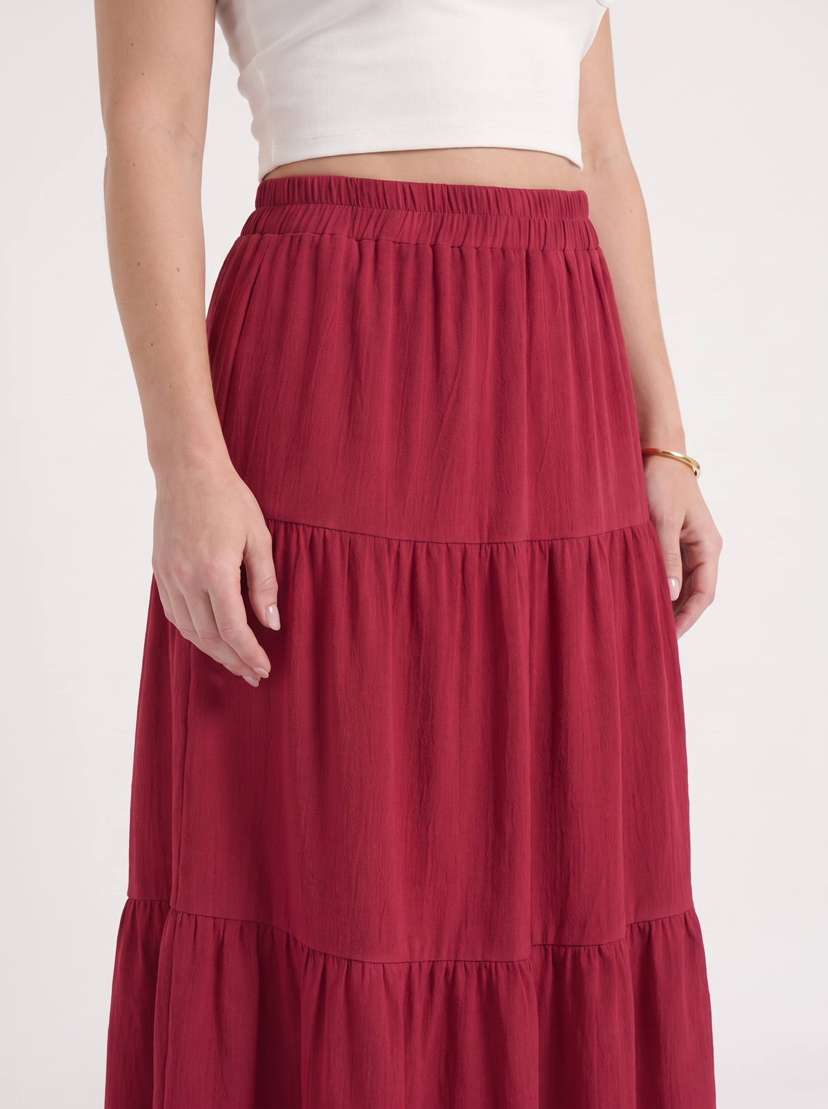 Agatha Tiered Maxi Skirt