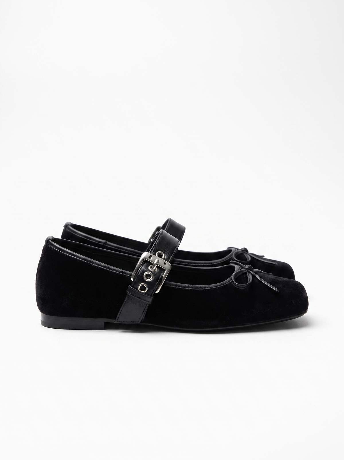 Ellie Buckle Strap Ballet Flats