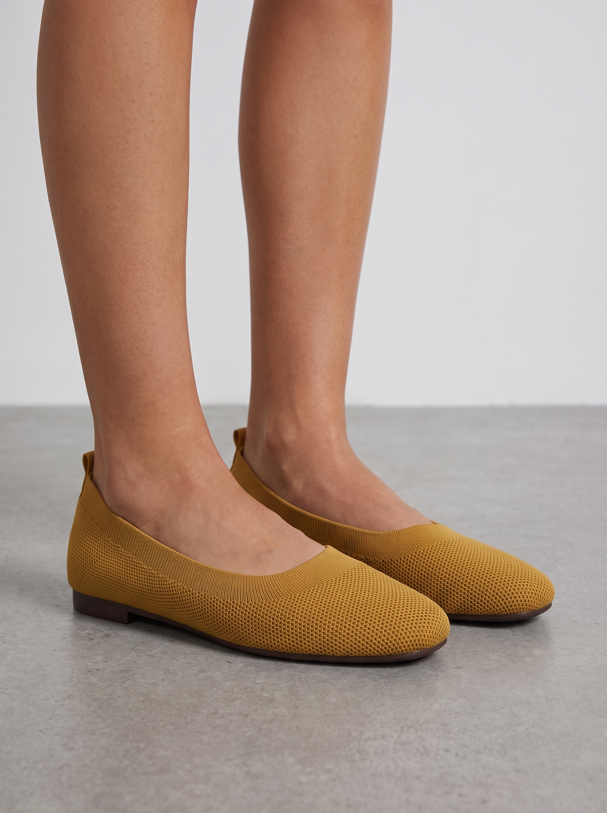Lita Knit Look Ballet Flats