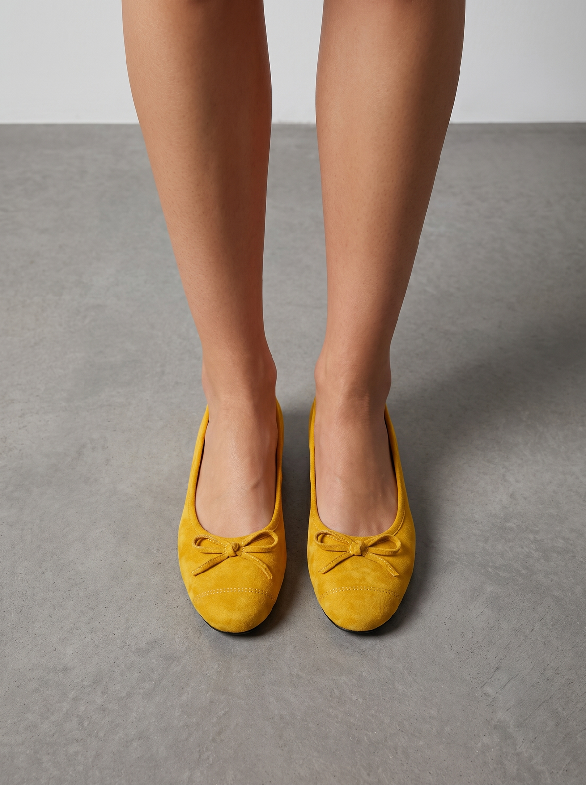 Mackie Bow Detail Ballet Flats
