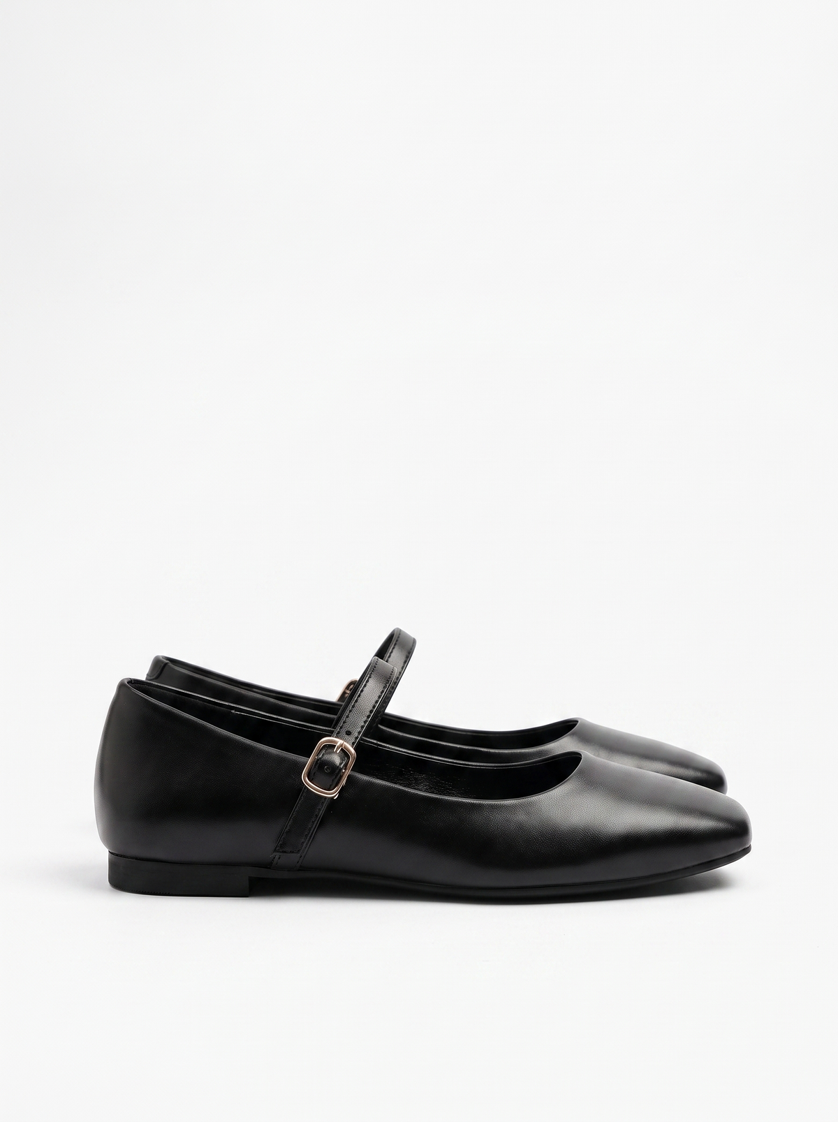 Lois Square Toe Mary Jane Flats