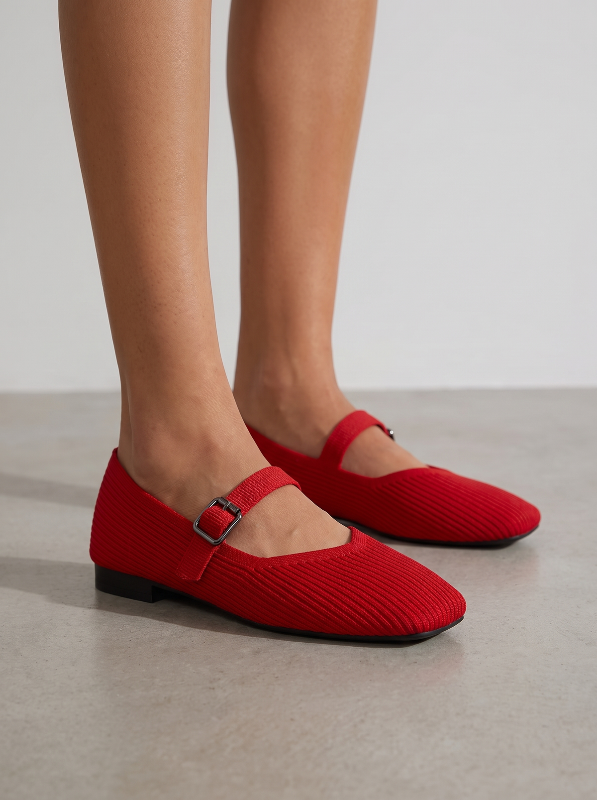 Leiza Mary Jane Strap Ballet Flats