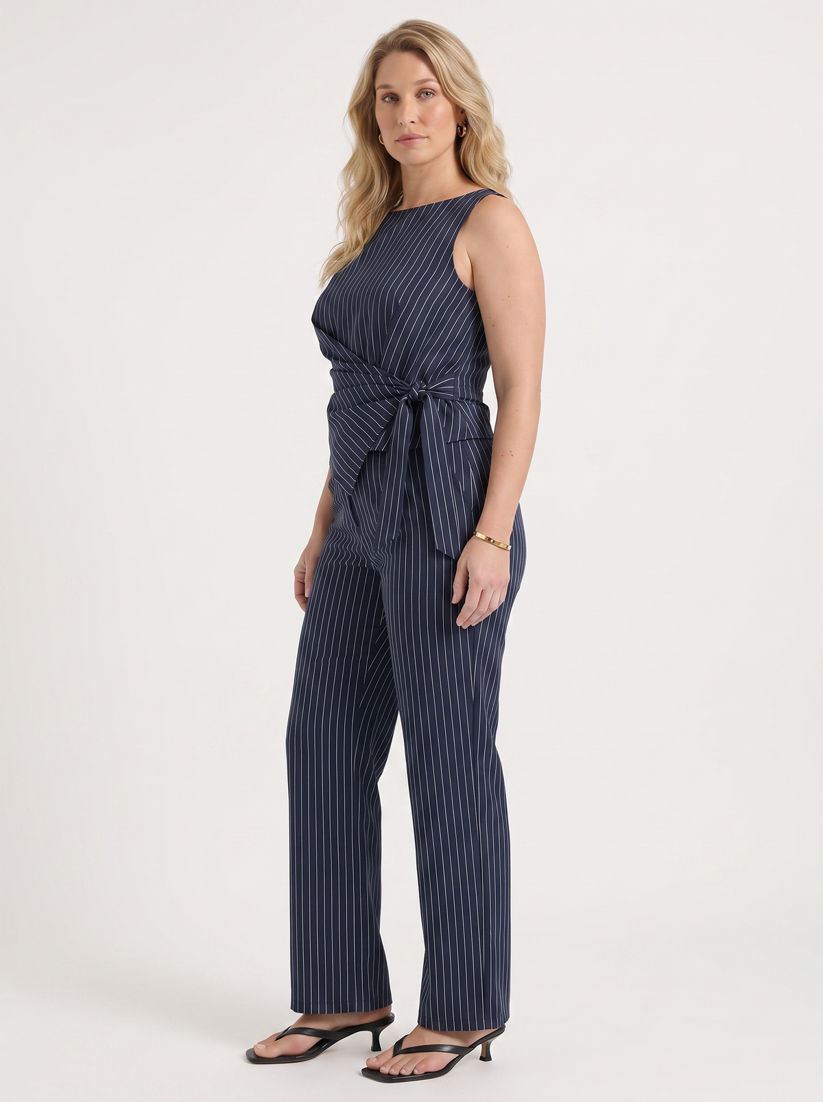 Holly Striped Top and Pants Set
