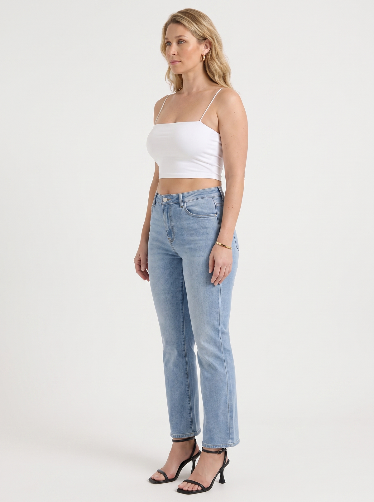 Hermione Spaghetti Strap Crop Top