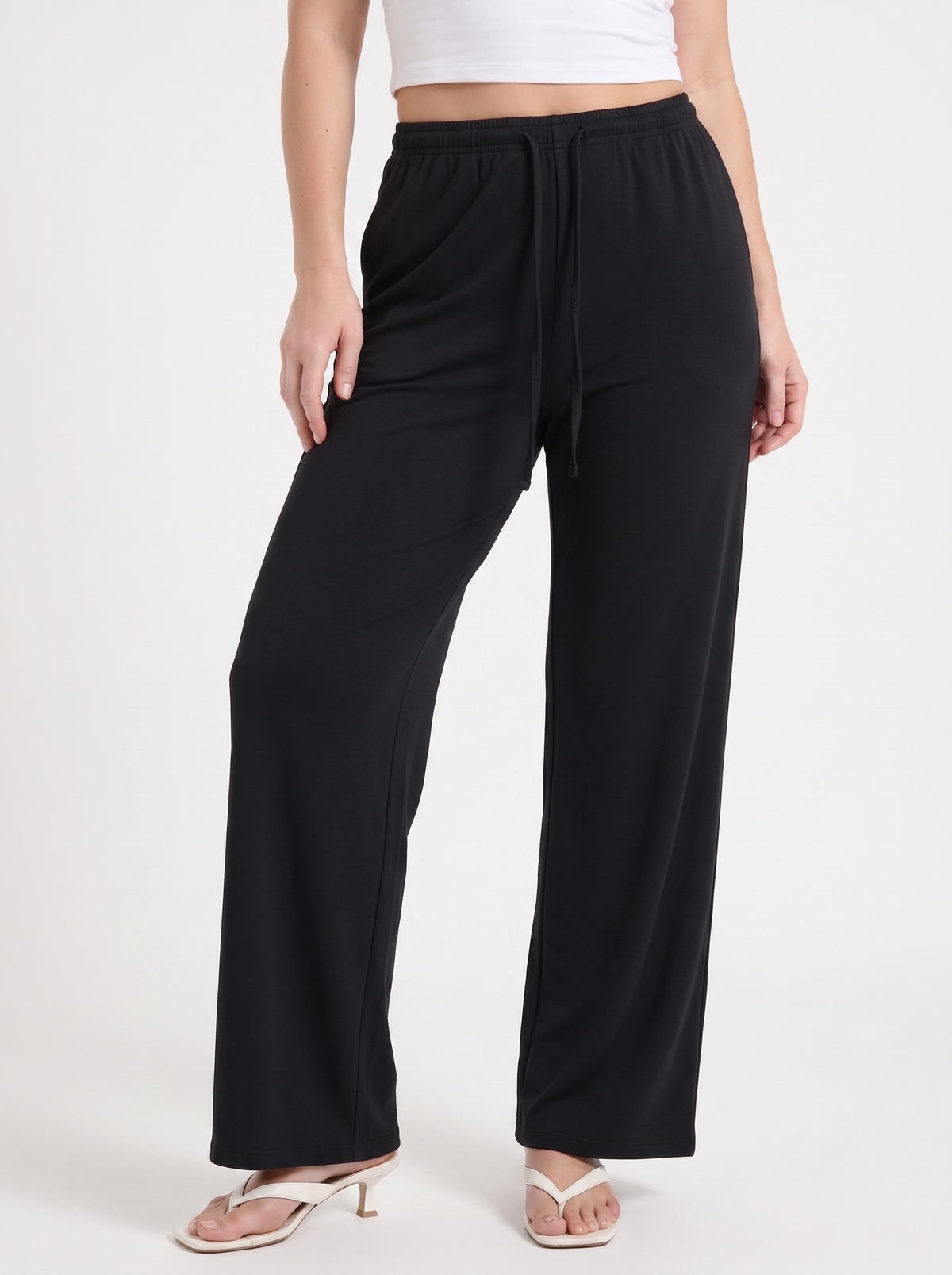 Kendra Drawstring Wide Leg Pants