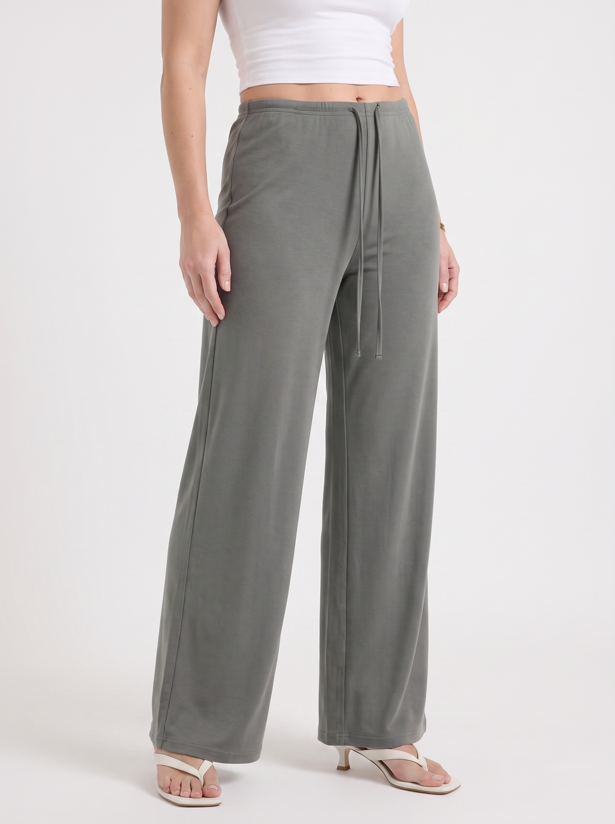Kendra Drawstring Wide Leg Pants