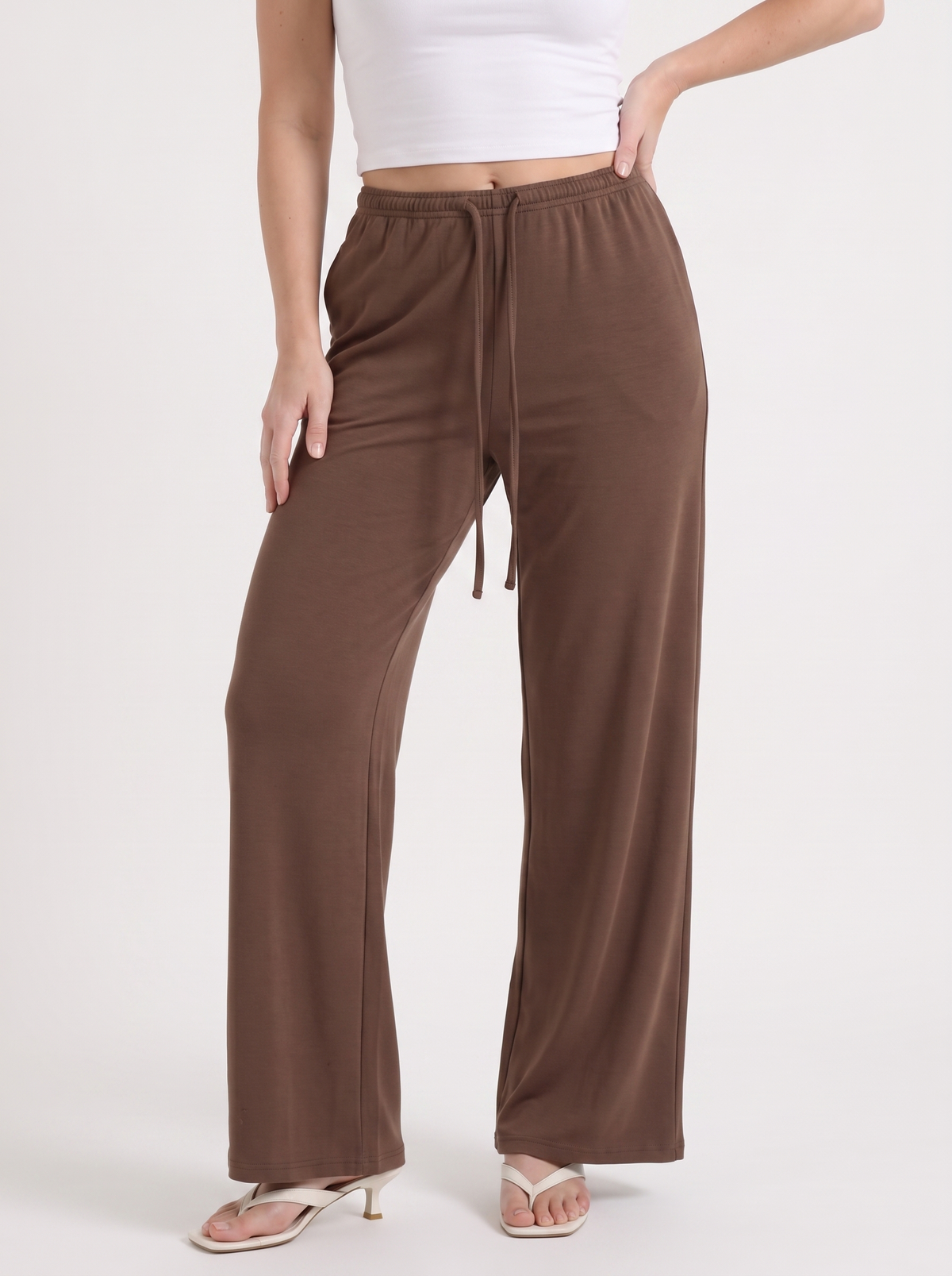 Kendra Drawstring Wide Leg Pants