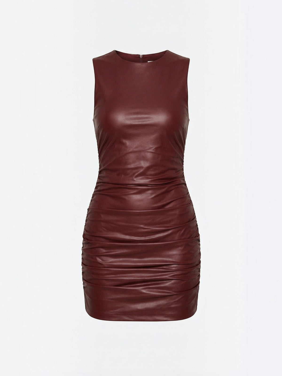 Bernice Faux Leather Bodycon Mini Dress