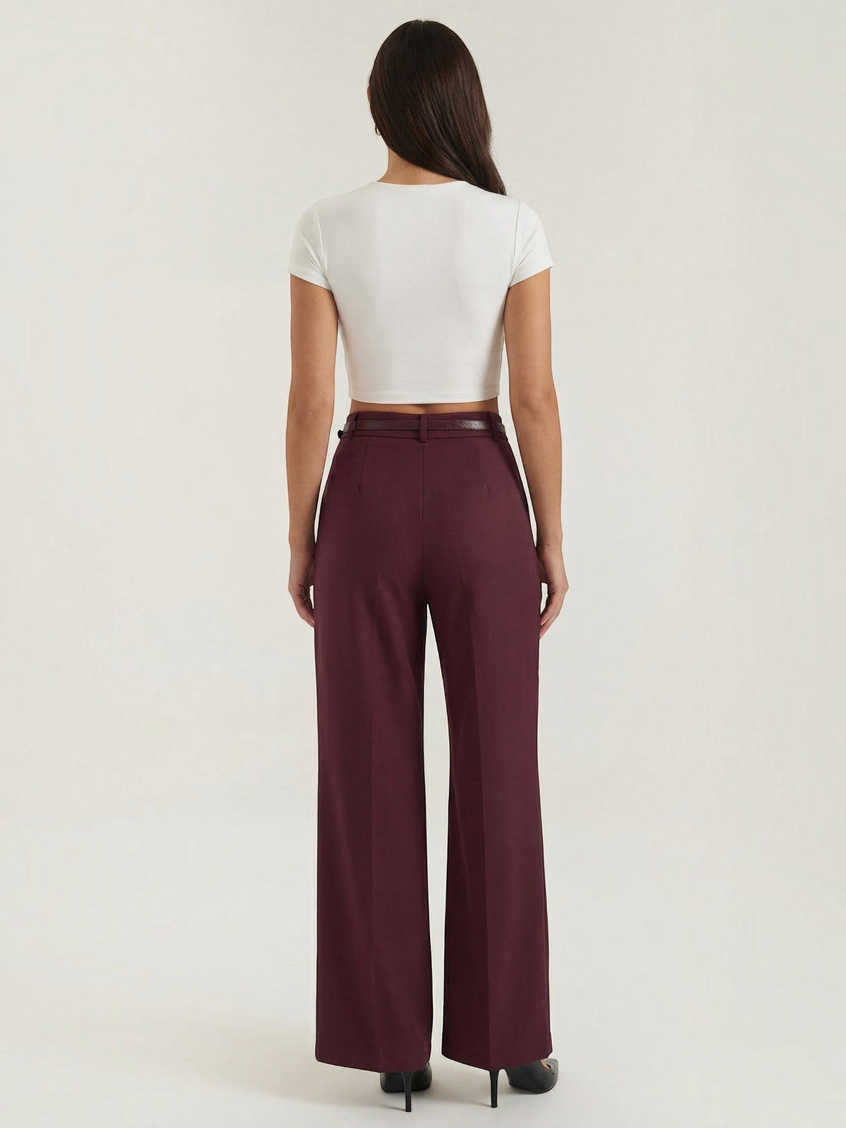 Bertha High Waisted Wide Leg Pants