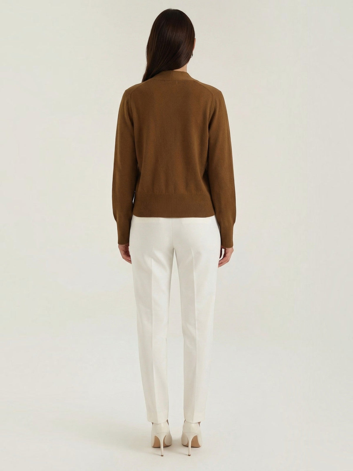 Bonnie Deep V Neck Button Cardigan