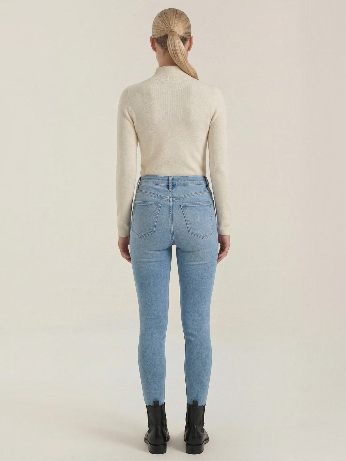 Constance Ribbed Turtleneck Sweater